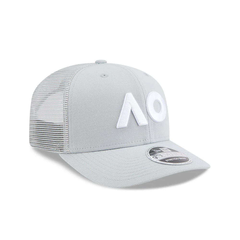 Australian Open 9SEVENTY Trucker Cap Grey - Image 6