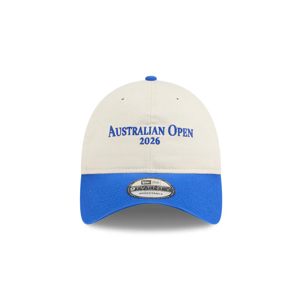 Australian Open 9TWENTY Seasonal Script Cap Blue