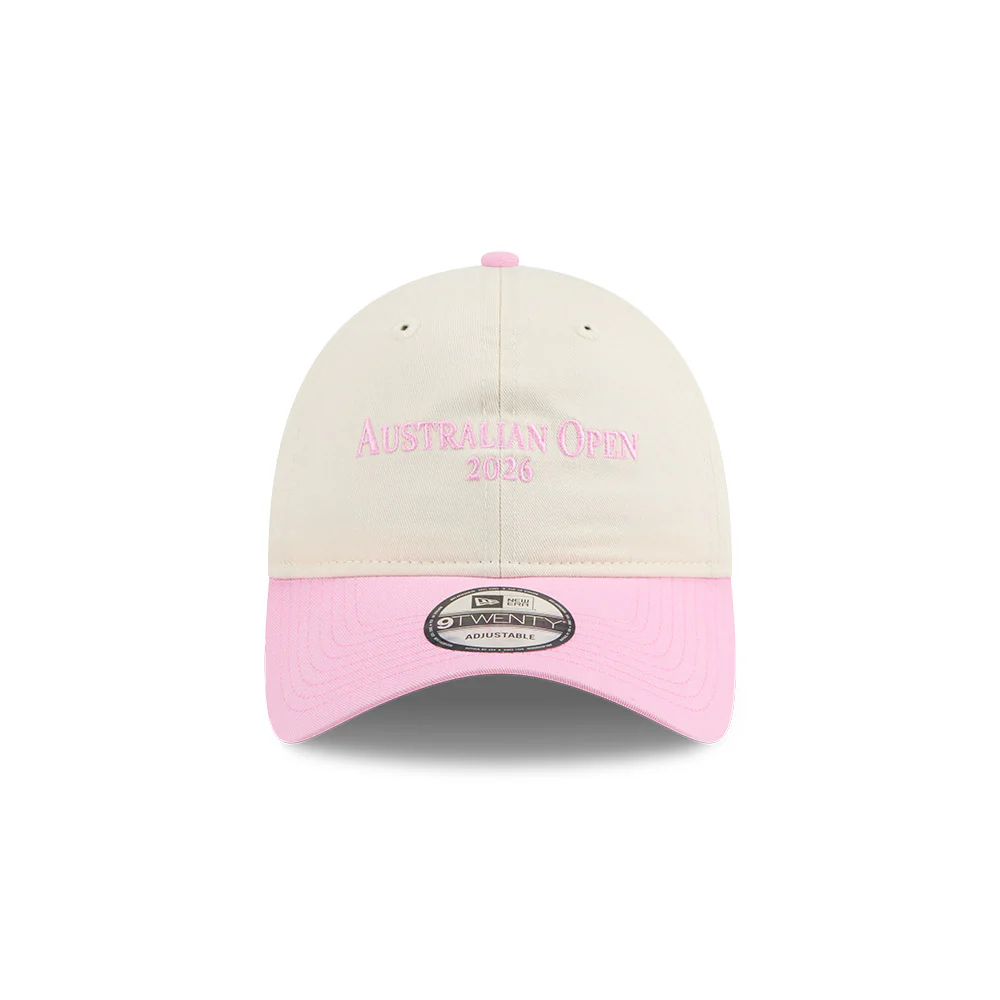 Australian Open 9TWENTY Seasonal Script Cap Pink