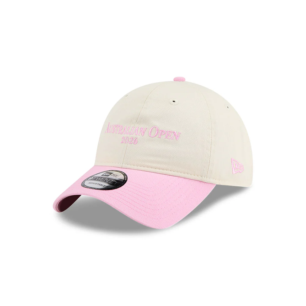 Australian Open 9TWENTY Seasonal Script Cap Pink - Image 2