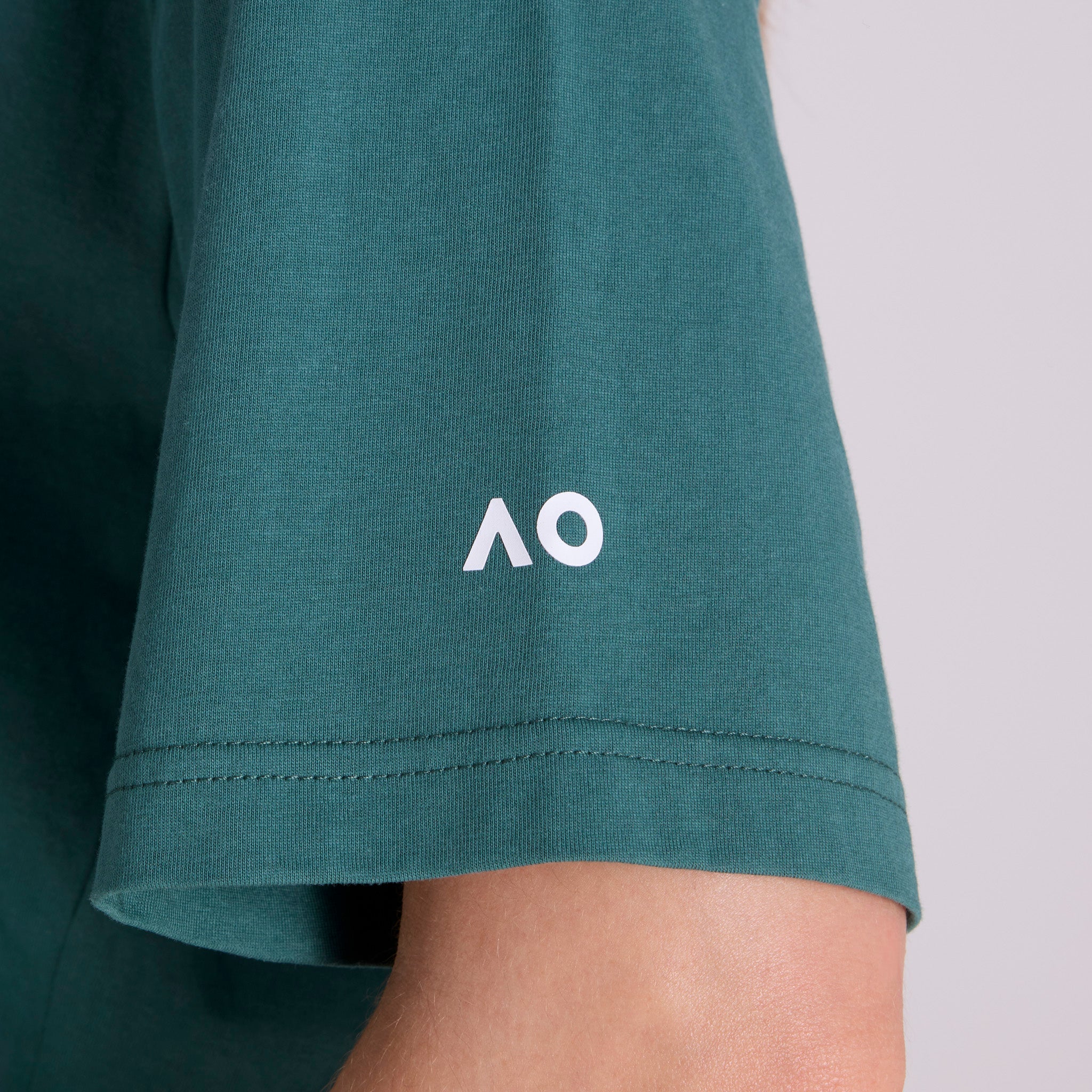 Unisex Australian Open Baseline T-Shirt Green - Image 8