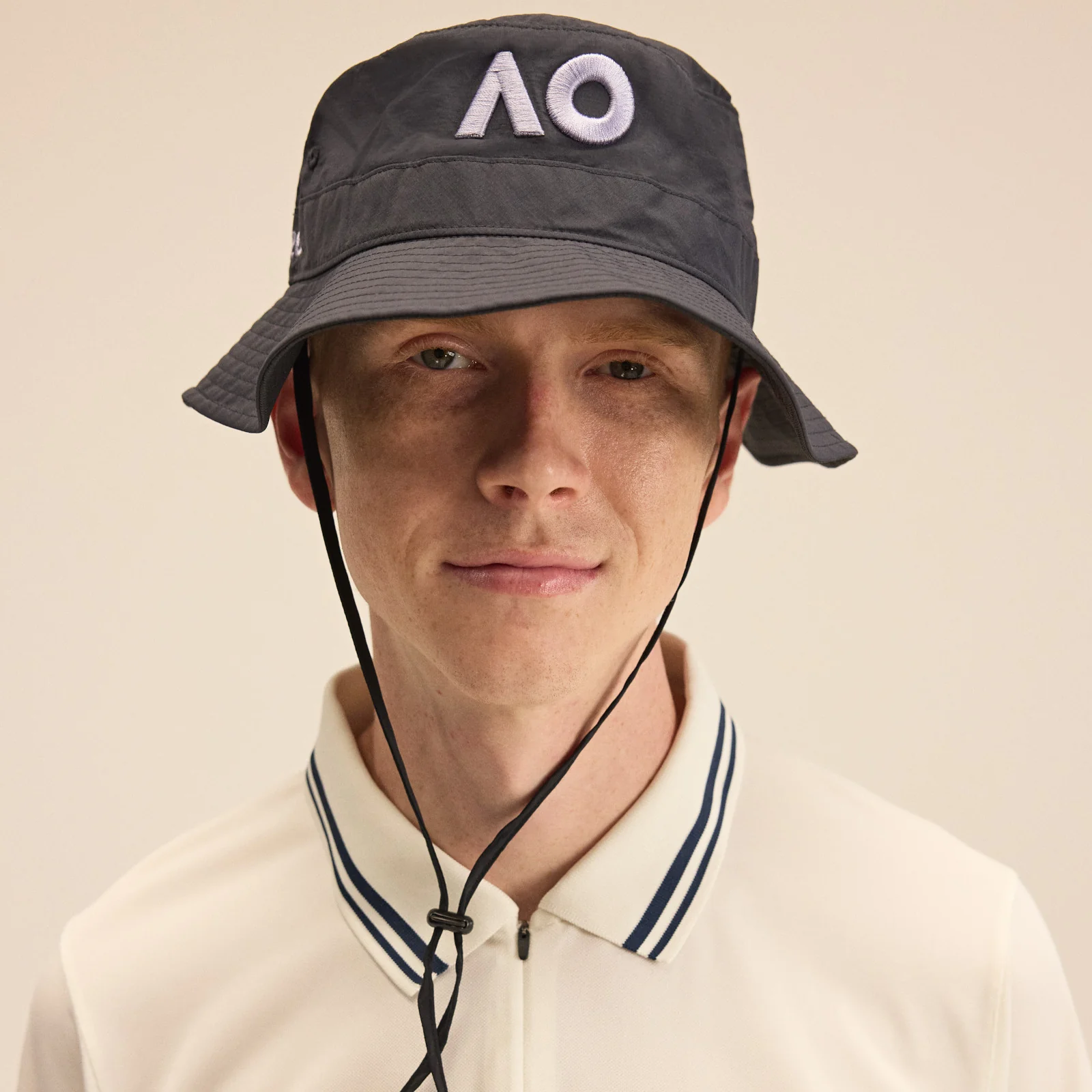 Australian Open Bucket Hat Navy - Image 5