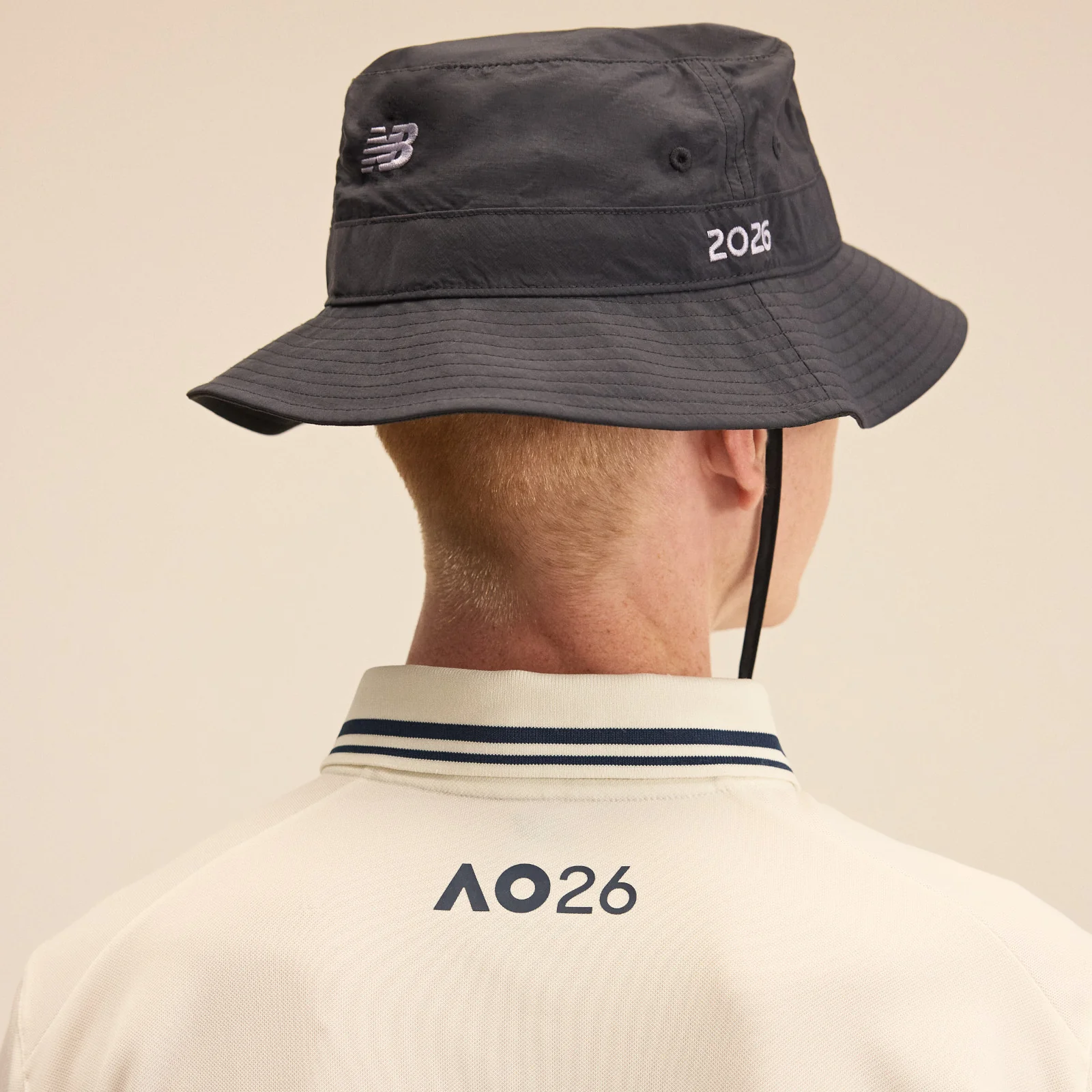 Australian Open Bucket Hat Navy - Image 6