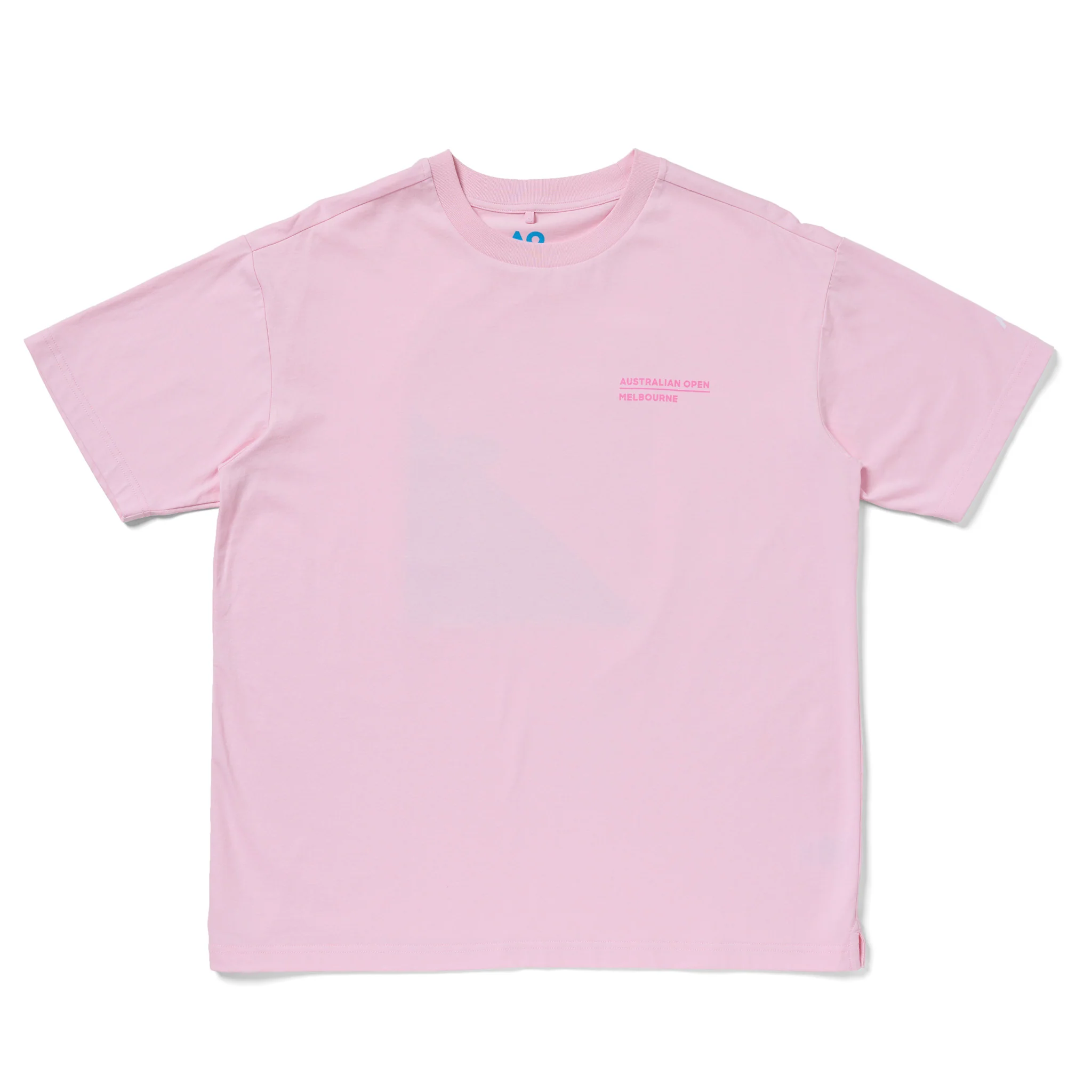 Unisex Australian Open Court Backprint T-Shirt Pink - Image 9