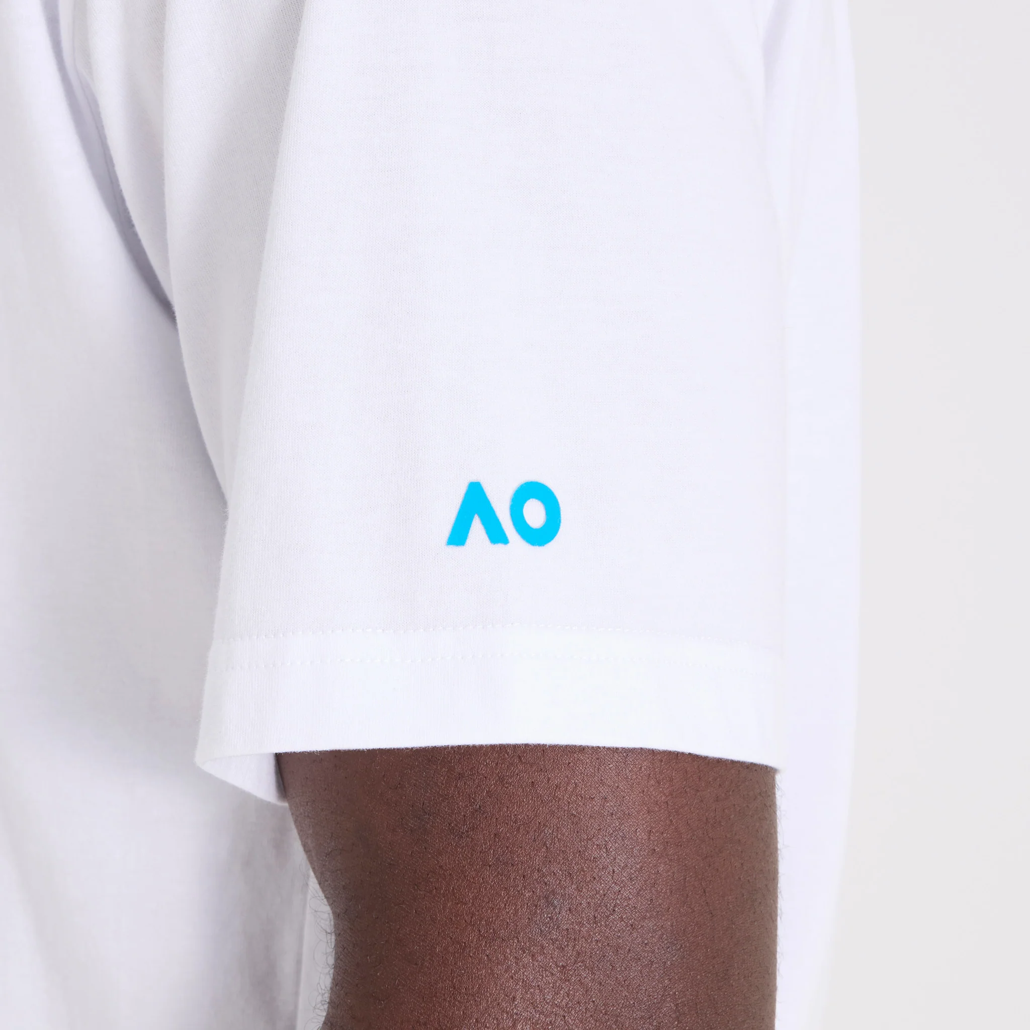 Unisex Australian Open Court Backprint T-Shirt White - Image 8