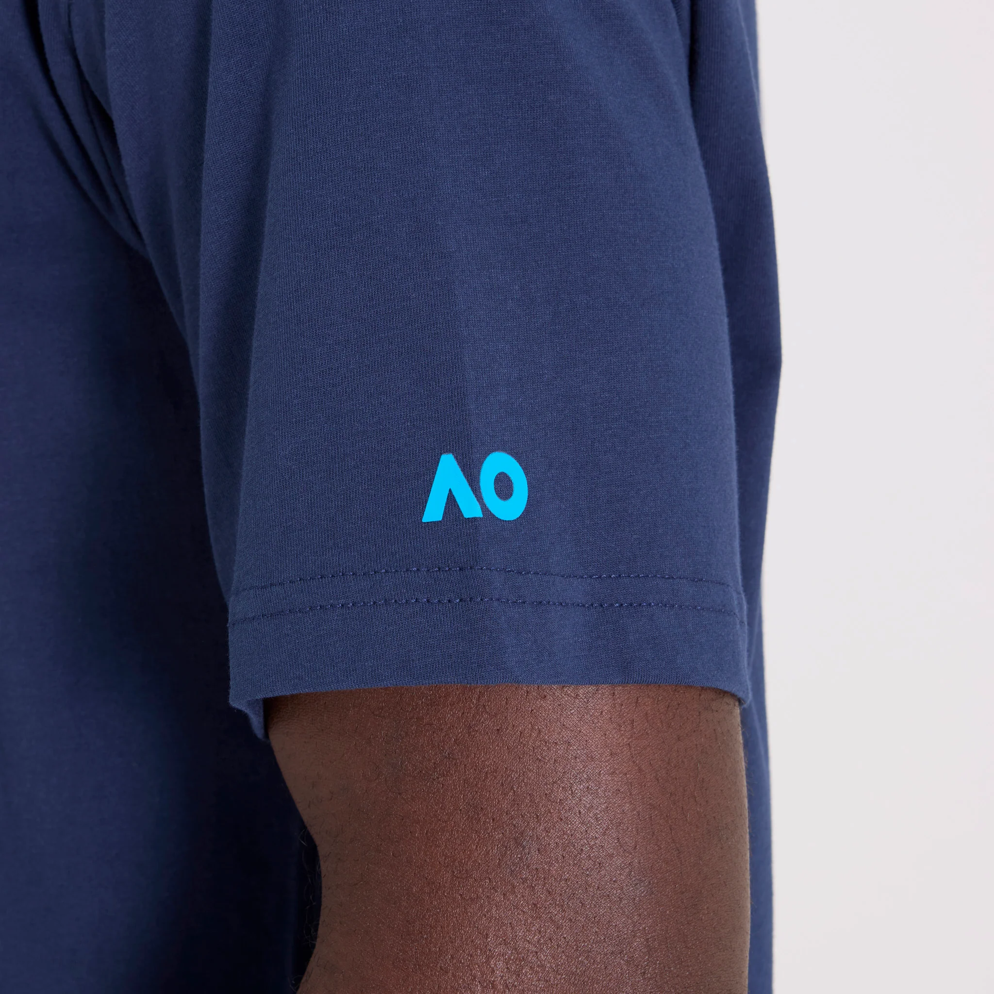Unisex Australian Open Crowd T-Shirt Navy - Image 4