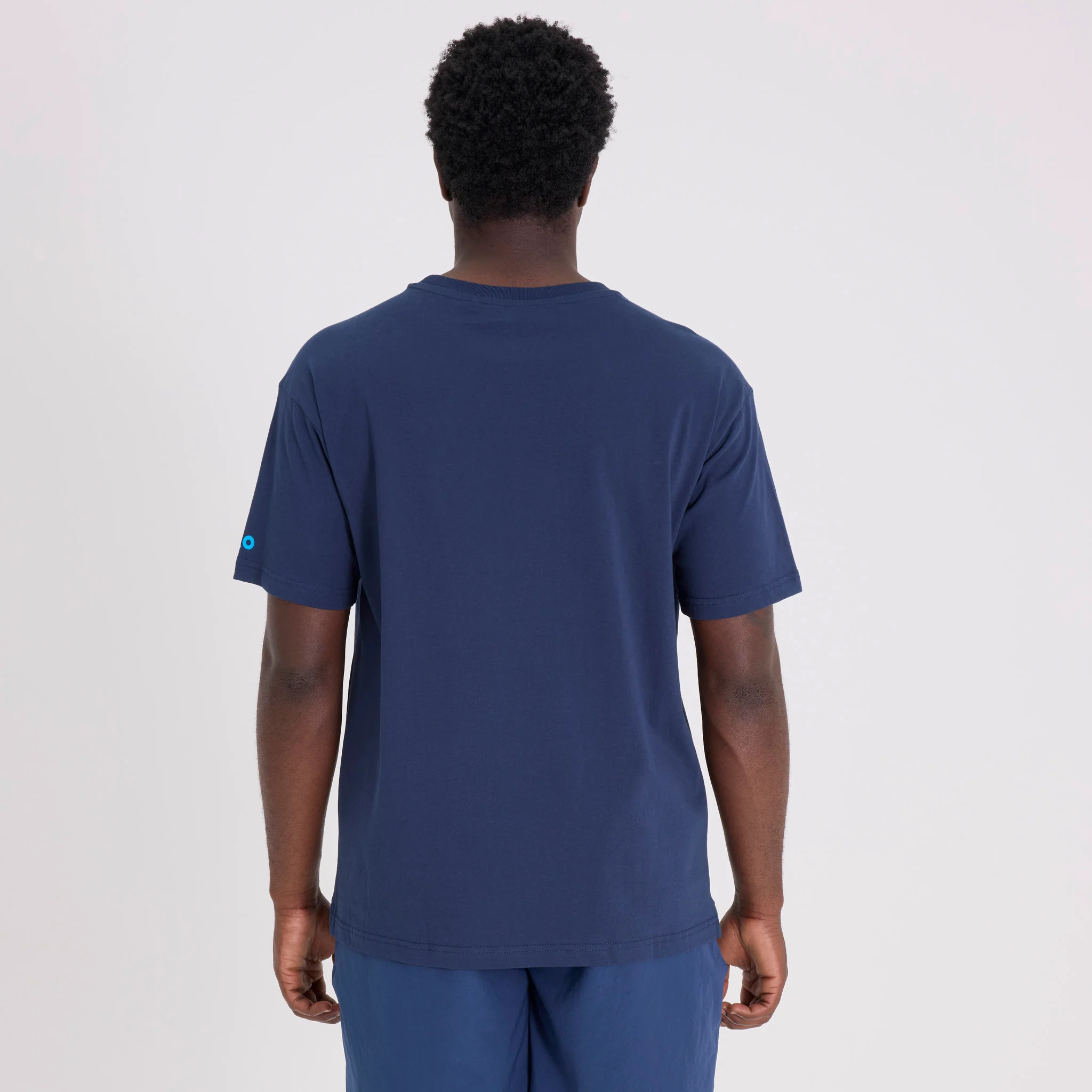 Unisex Australian Open Crowd T-Shirt Navy - Image 5