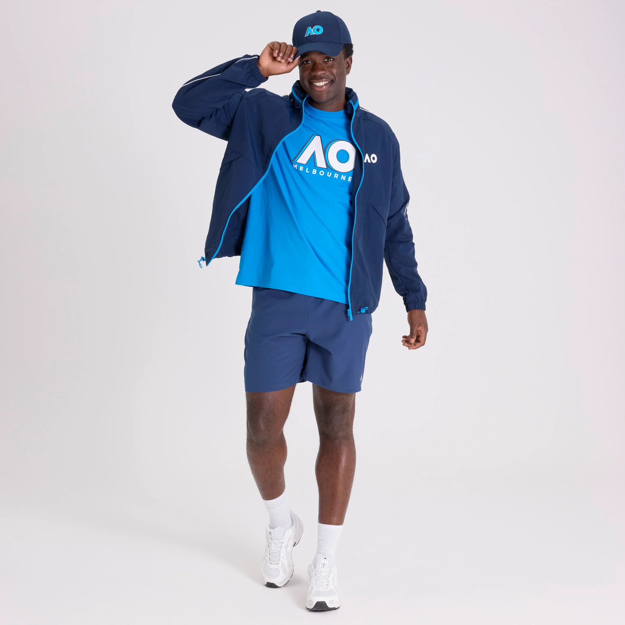 Unisex Australian Open Fan Jacket Navy - Image 4