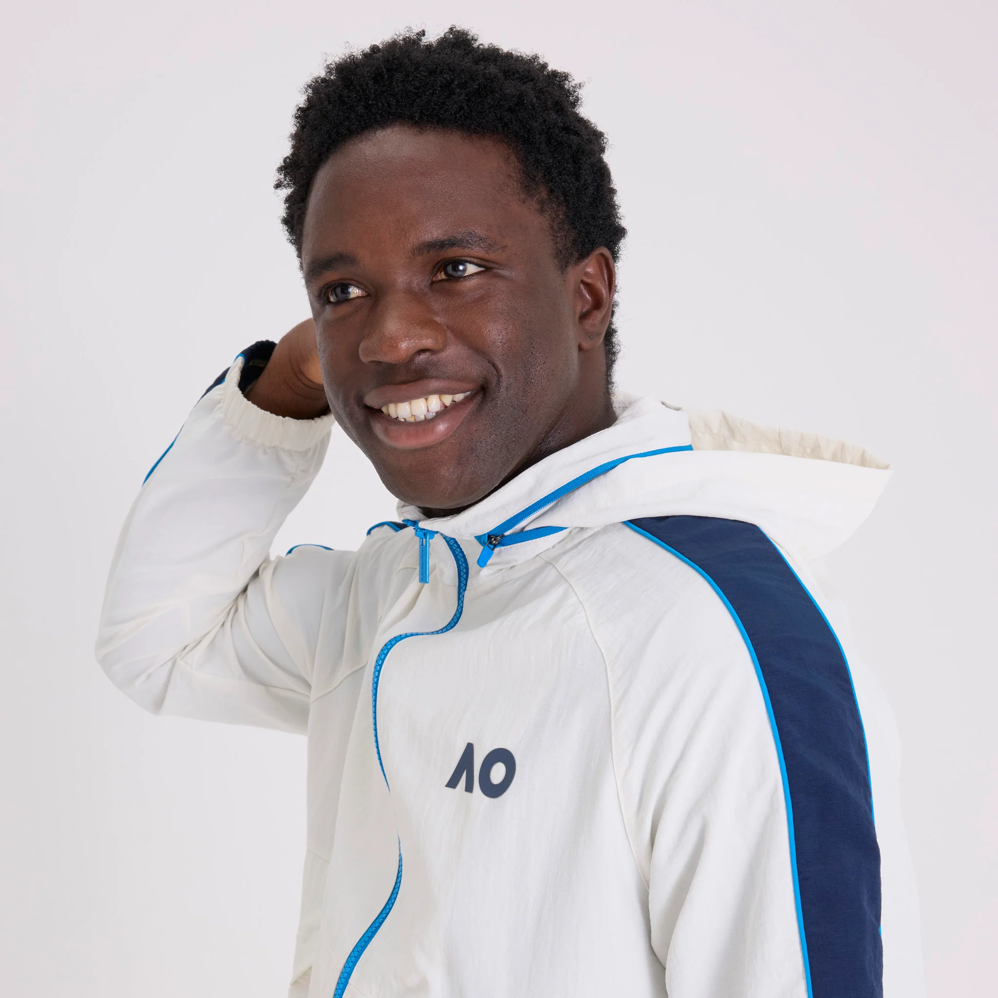 Unisex Australian Open Fan Jacket White - Image 2