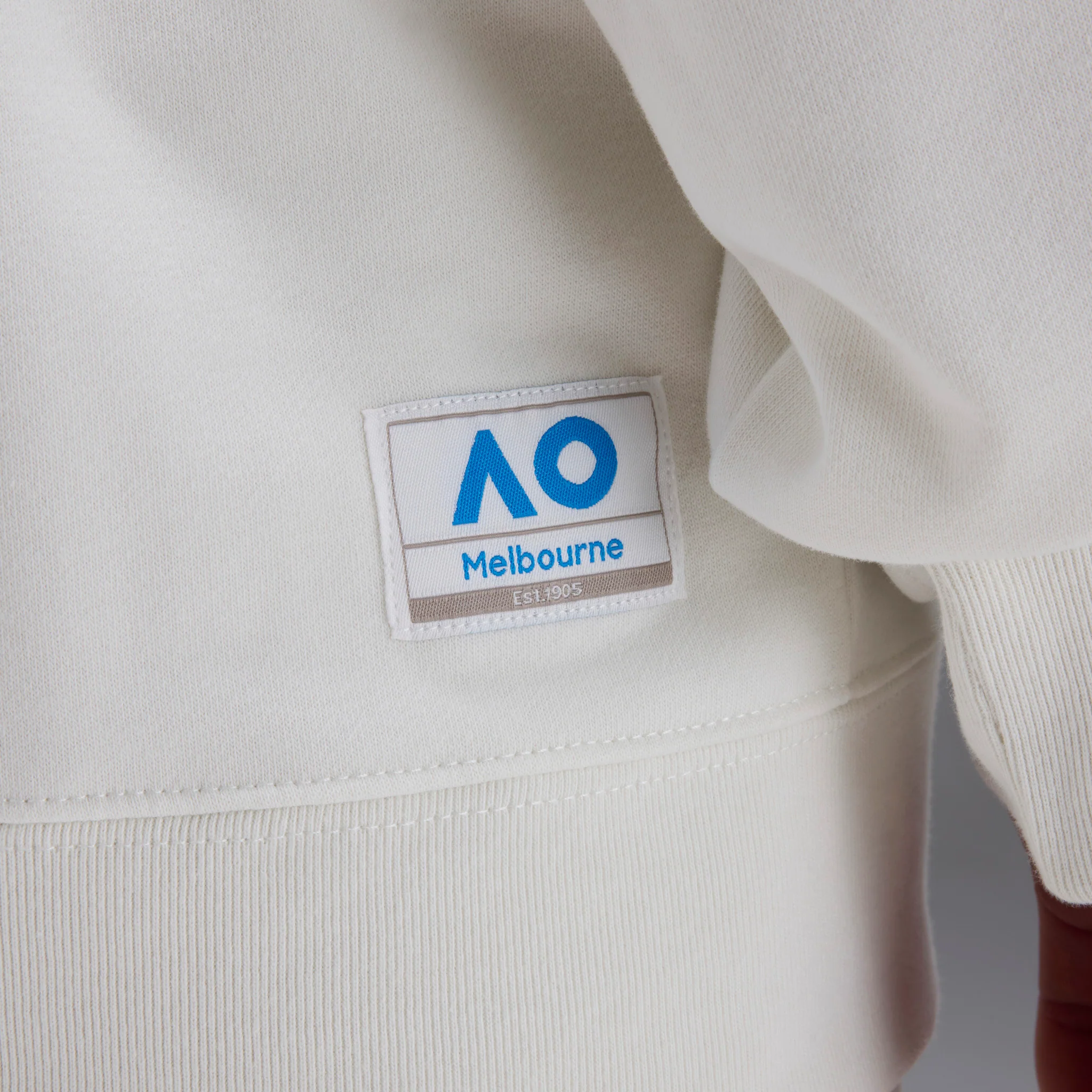 Unisex Australian Open Hoodie White - Image 3