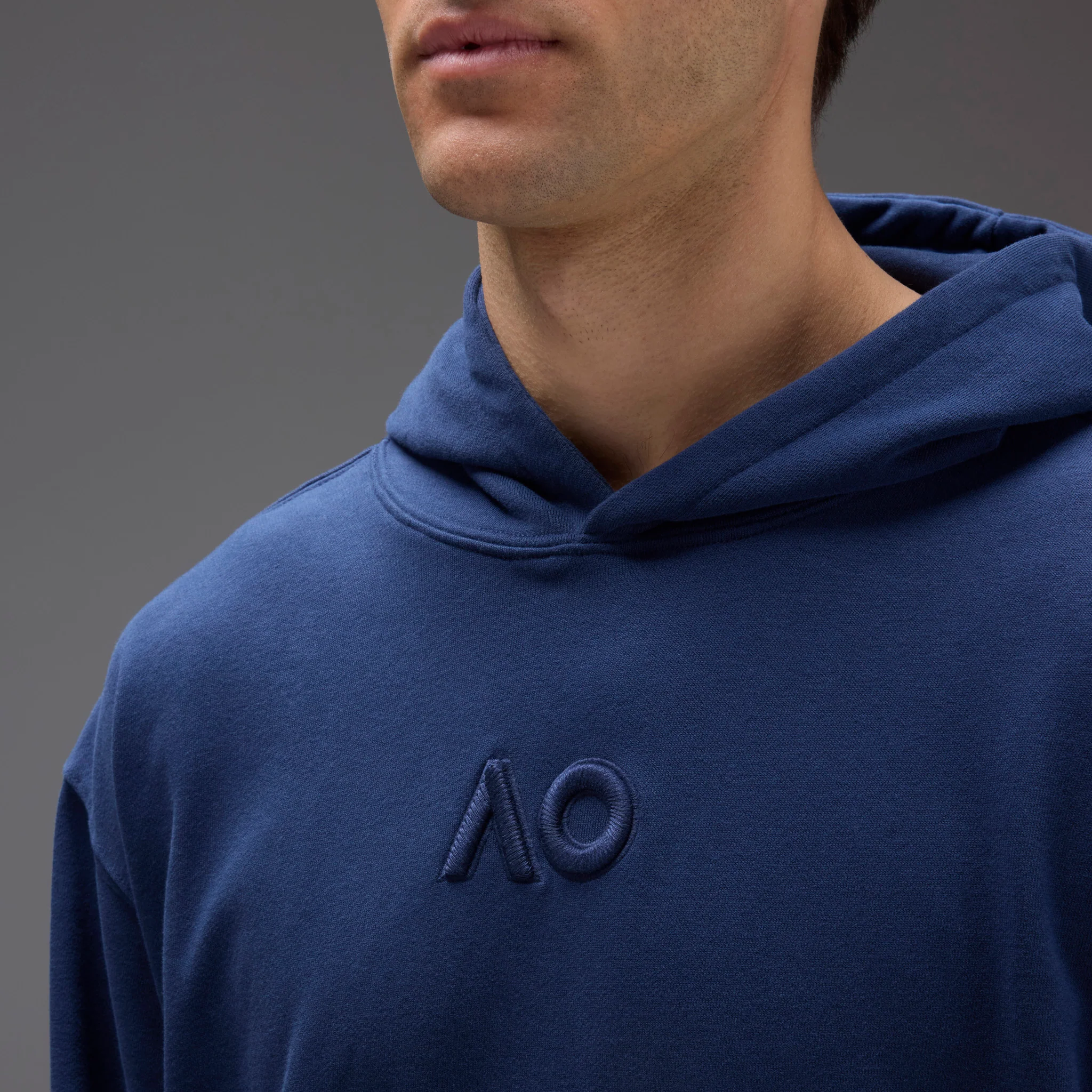 Unisex Australian Open Hoodie Navy - Image 3
