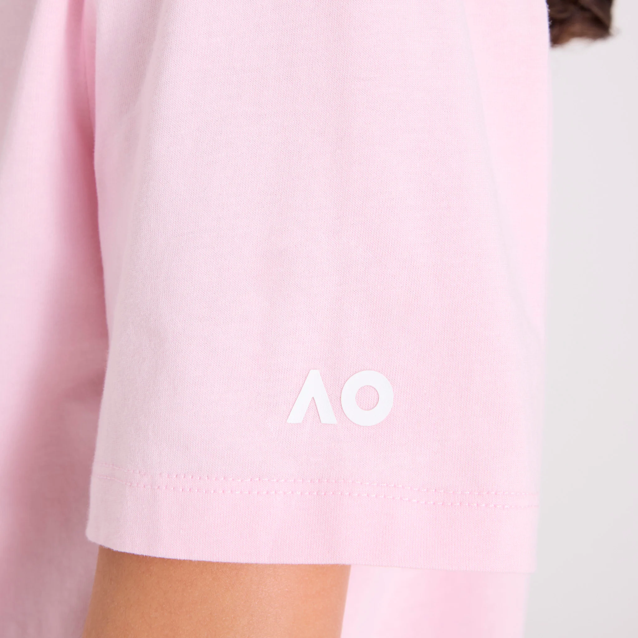Kids Australian Open Court T-Shirt Pink - Image 6