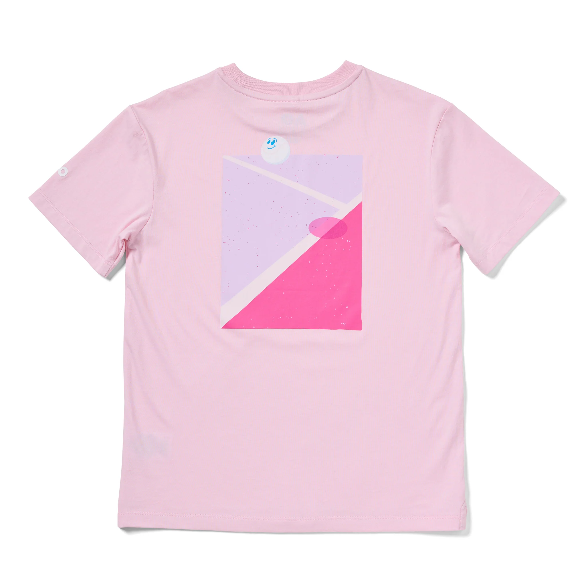 Kids Australian Open Court T-Shirt Pink - Image 9