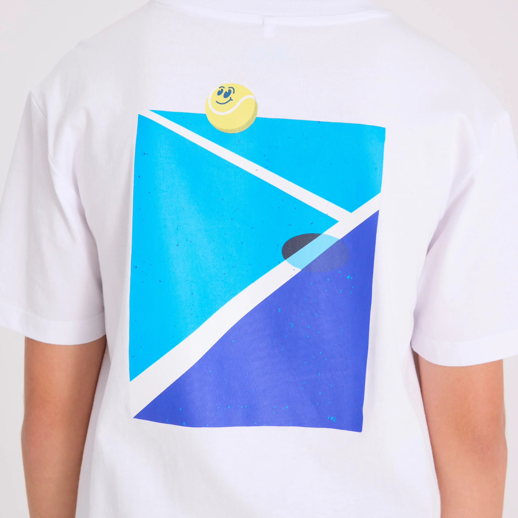 Kids Australian Open Court T-Shirt White - Image 2