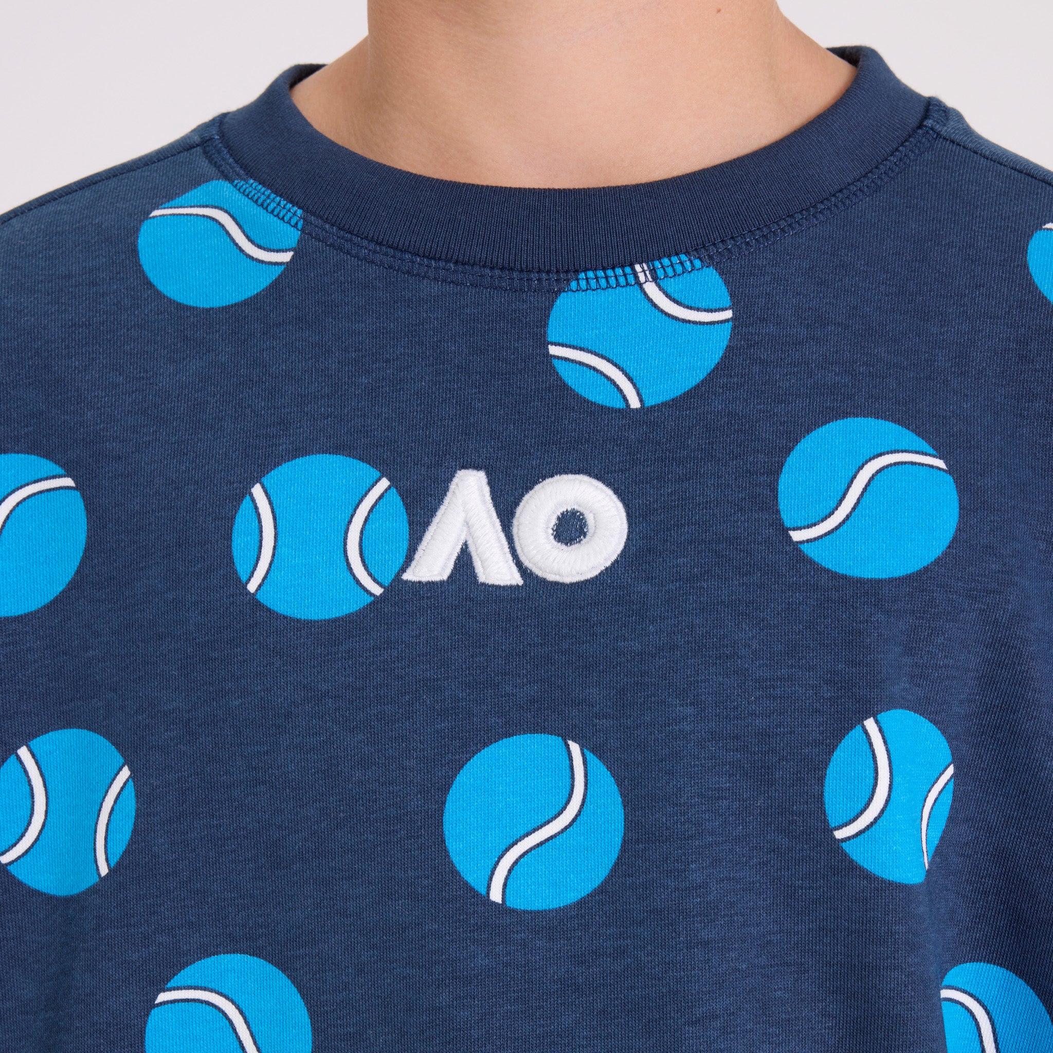 Kids Australian Open Crewneck Sweatshirt - Image 2