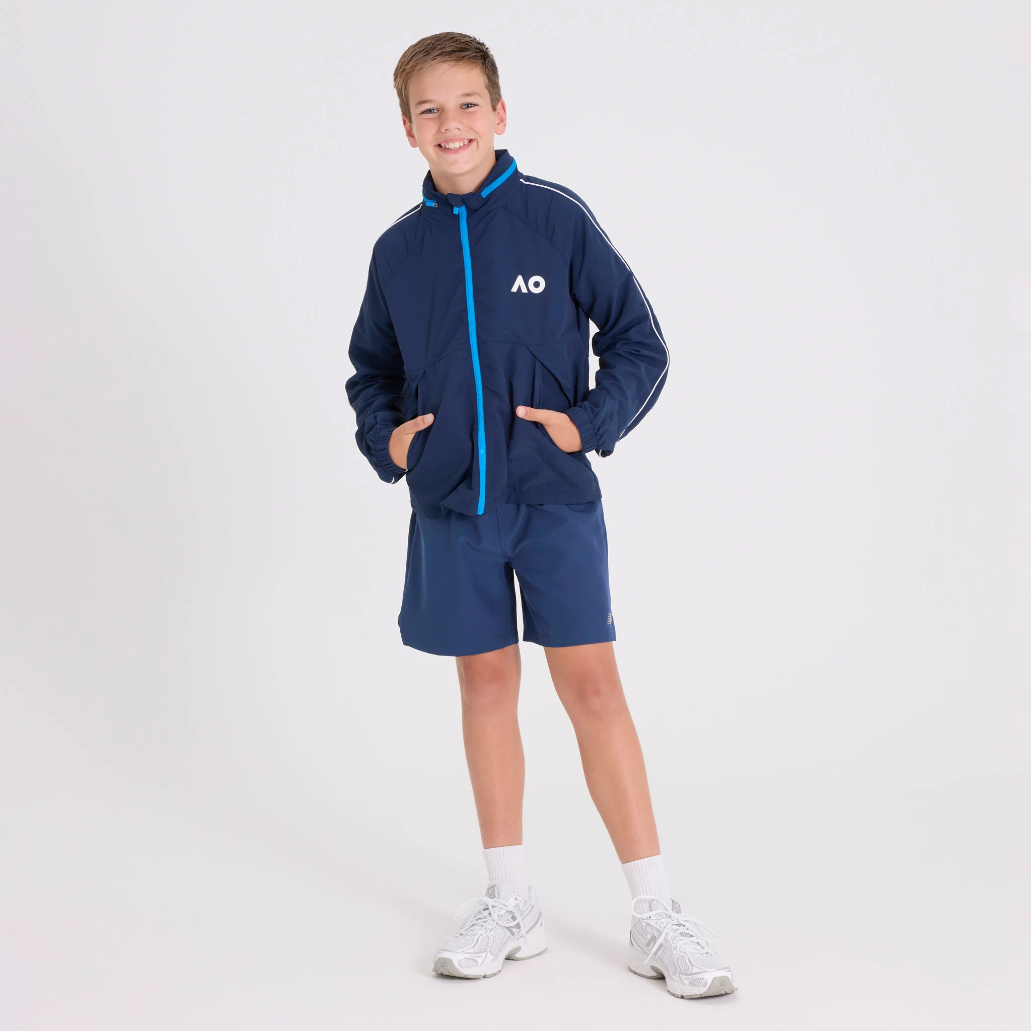Kids Australian Open Fan Jacket Navy