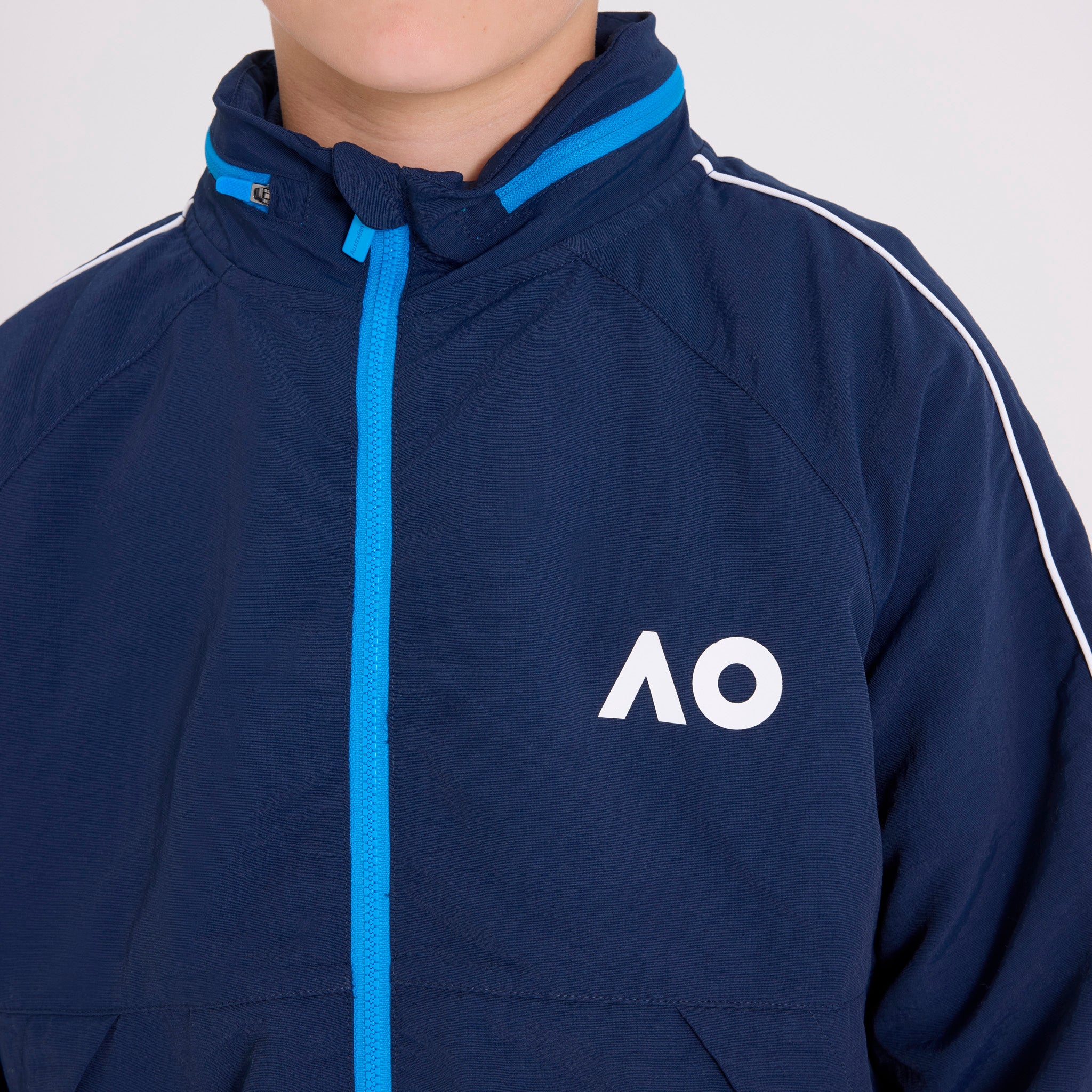 Kids Australian Open Fan Jacket Navy - Image 3