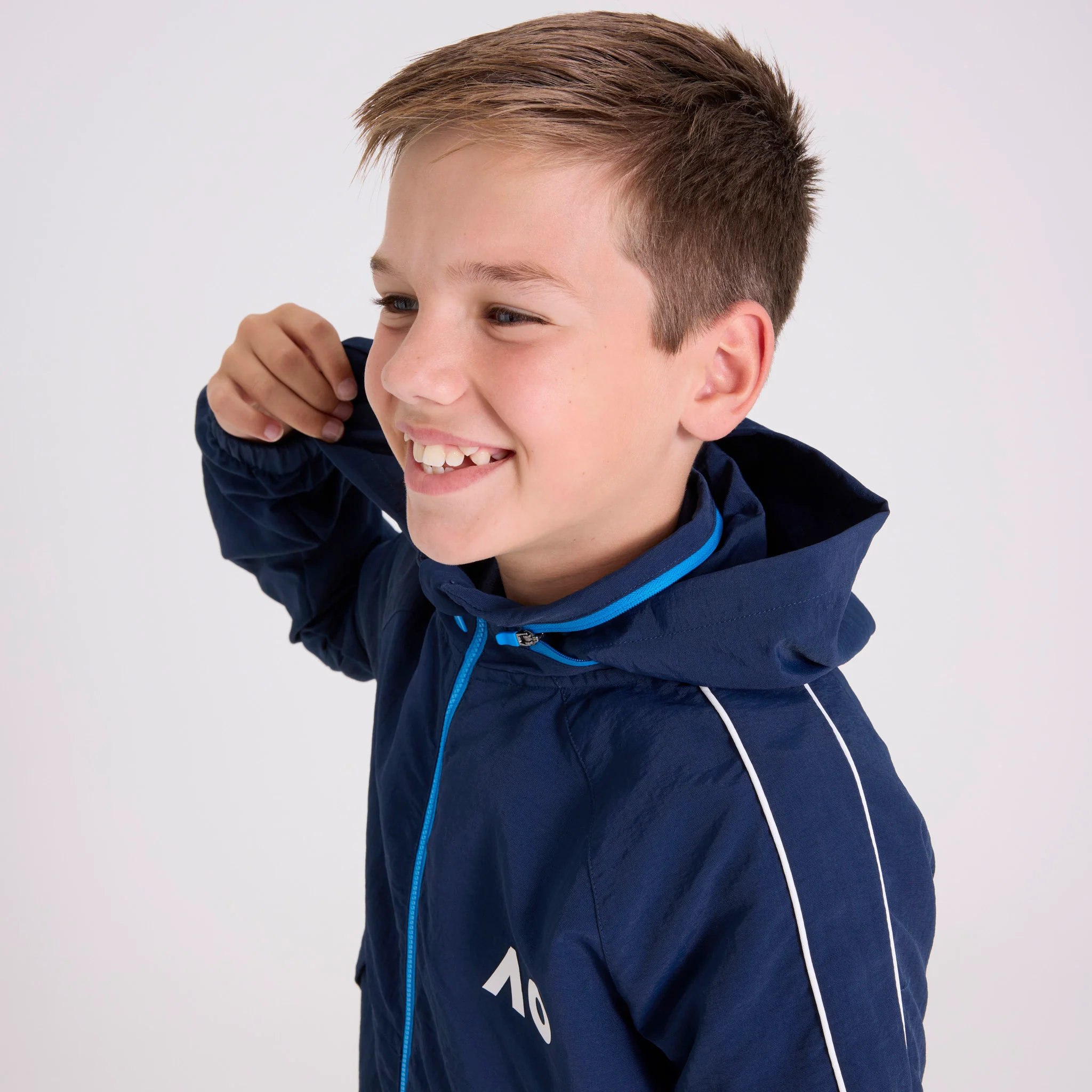 Kids Australian Open Fan Jacket Navy - Image 4