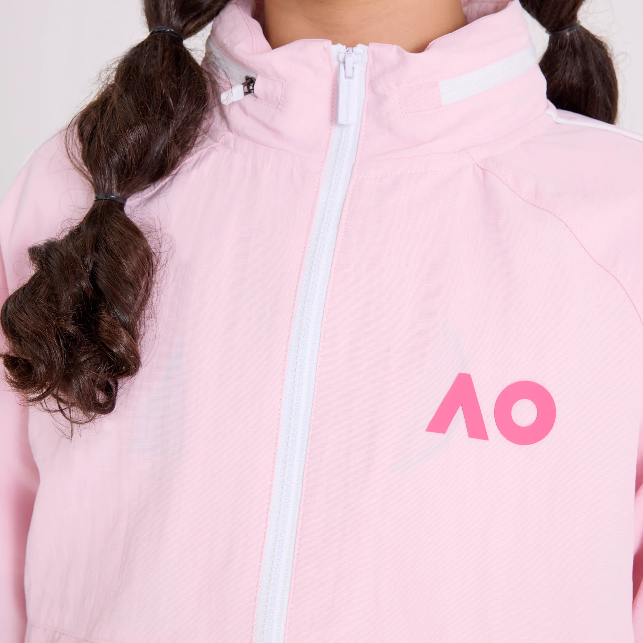 Kids Australian Open Fan Jacket Pink - Image 5