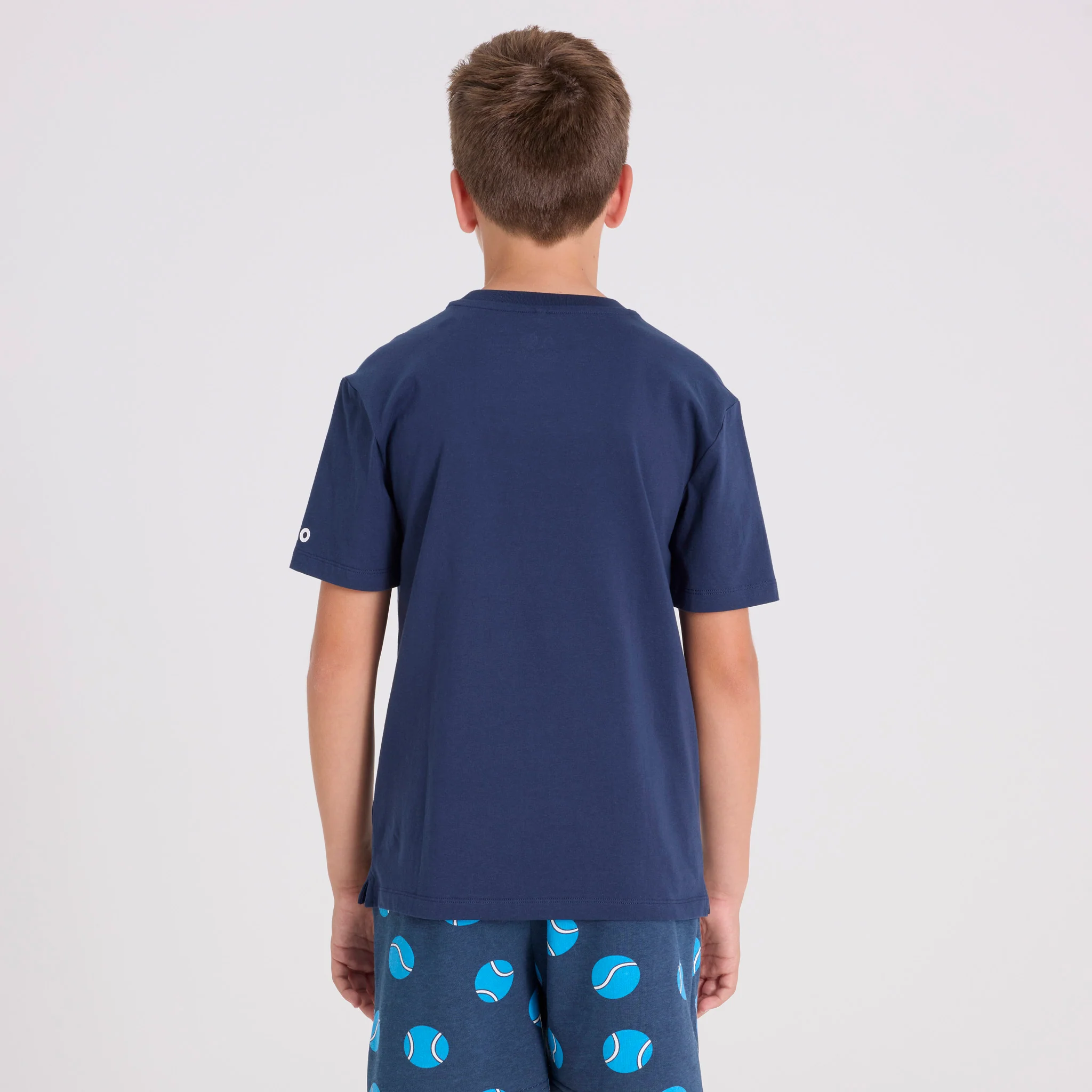 Kids Australian Open Graphic T-Shirt Navy - Image 5