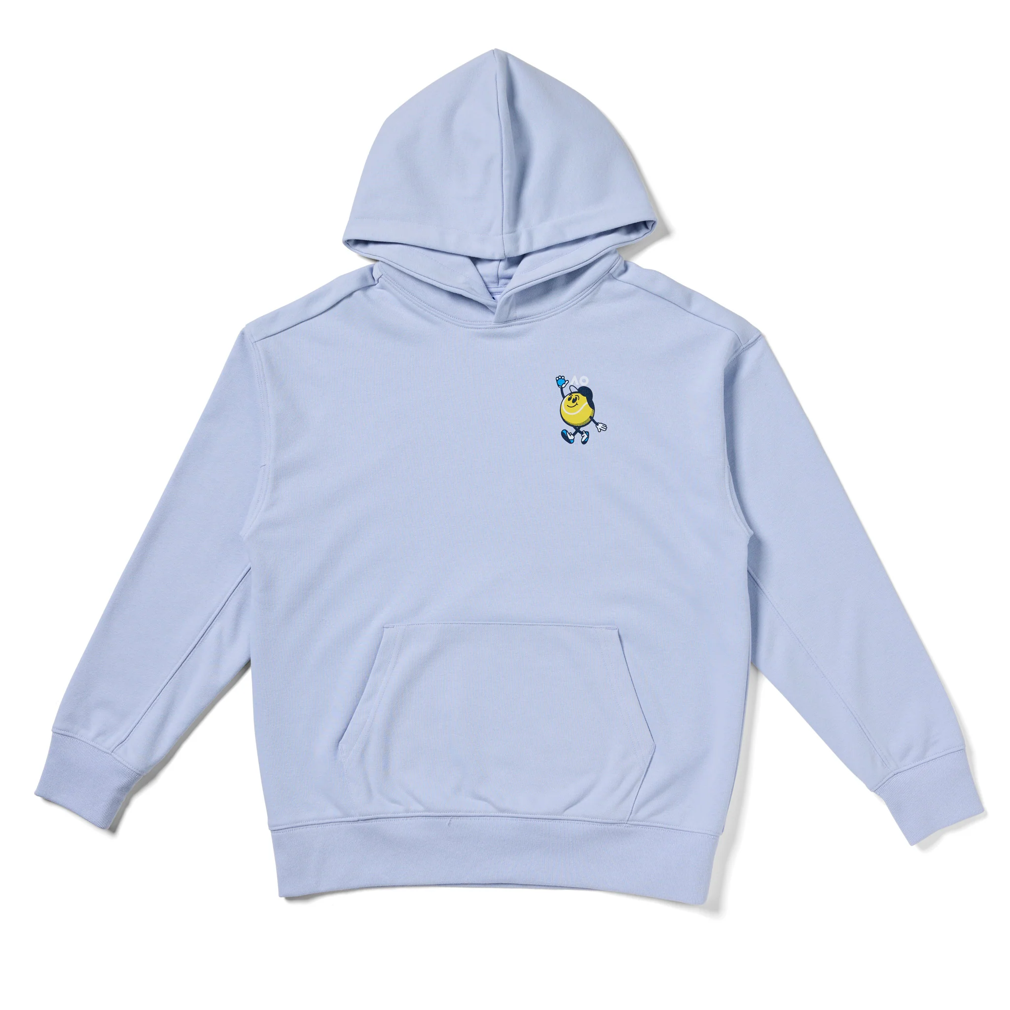 Kids Australian Open Hoodie Light Blue - Image 7