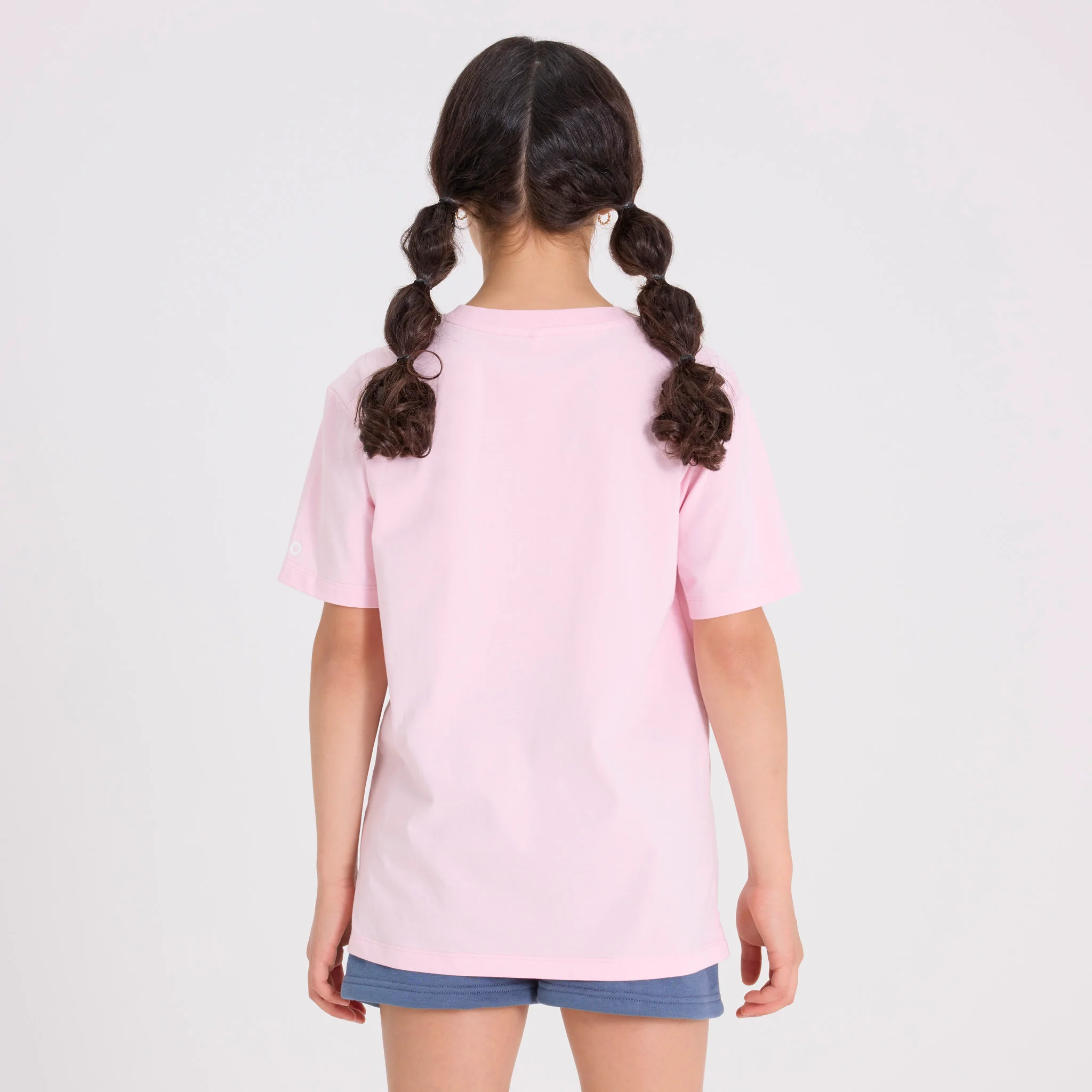 Kids Australian Open Logo T-Shirt Pink - Image 5