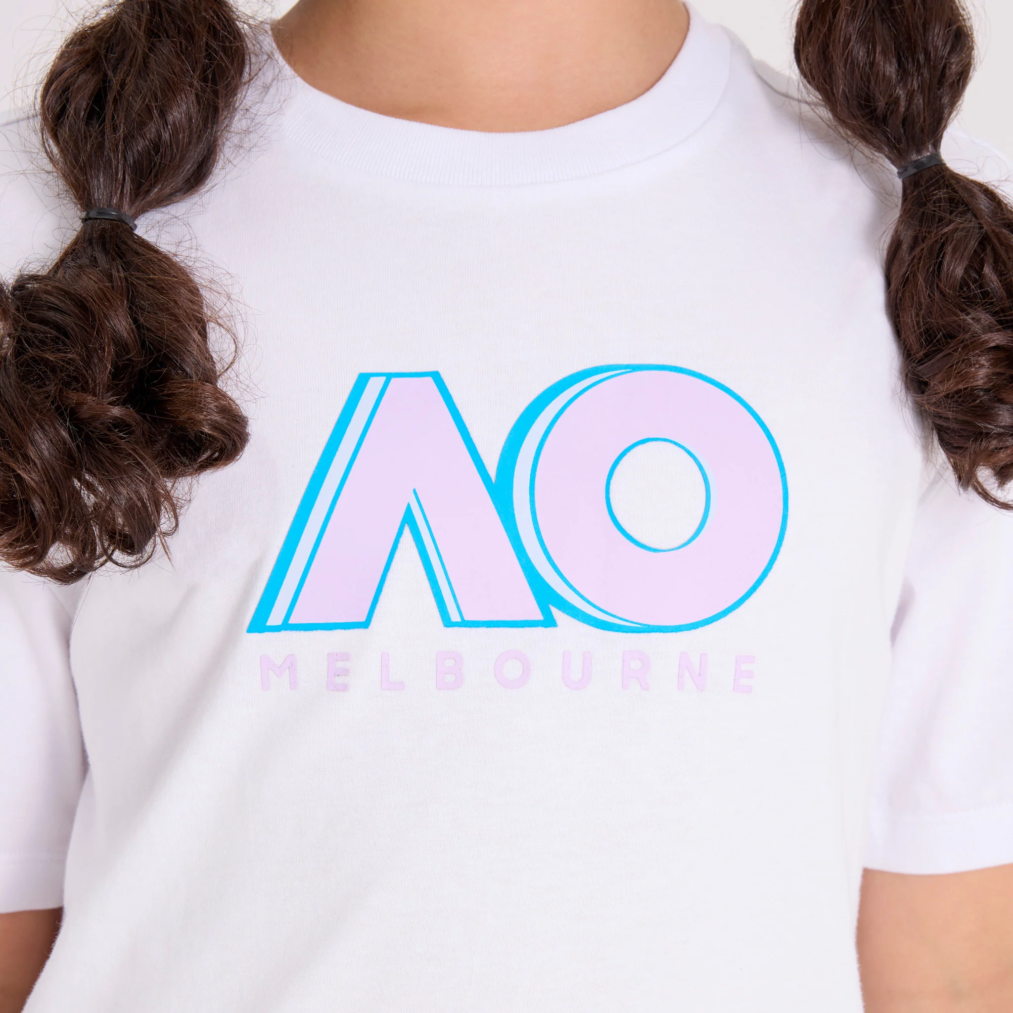 Kids Australian Open Logo T-Shirt White - Image 2