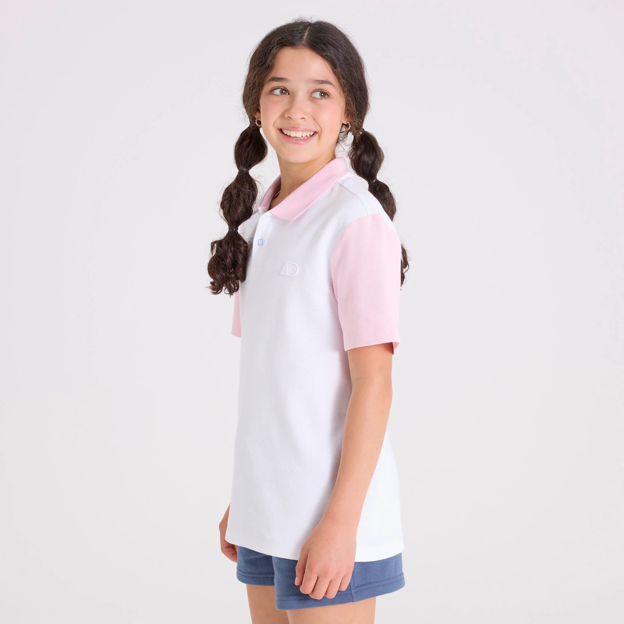 Kids Australian Open Polo White - Image 4