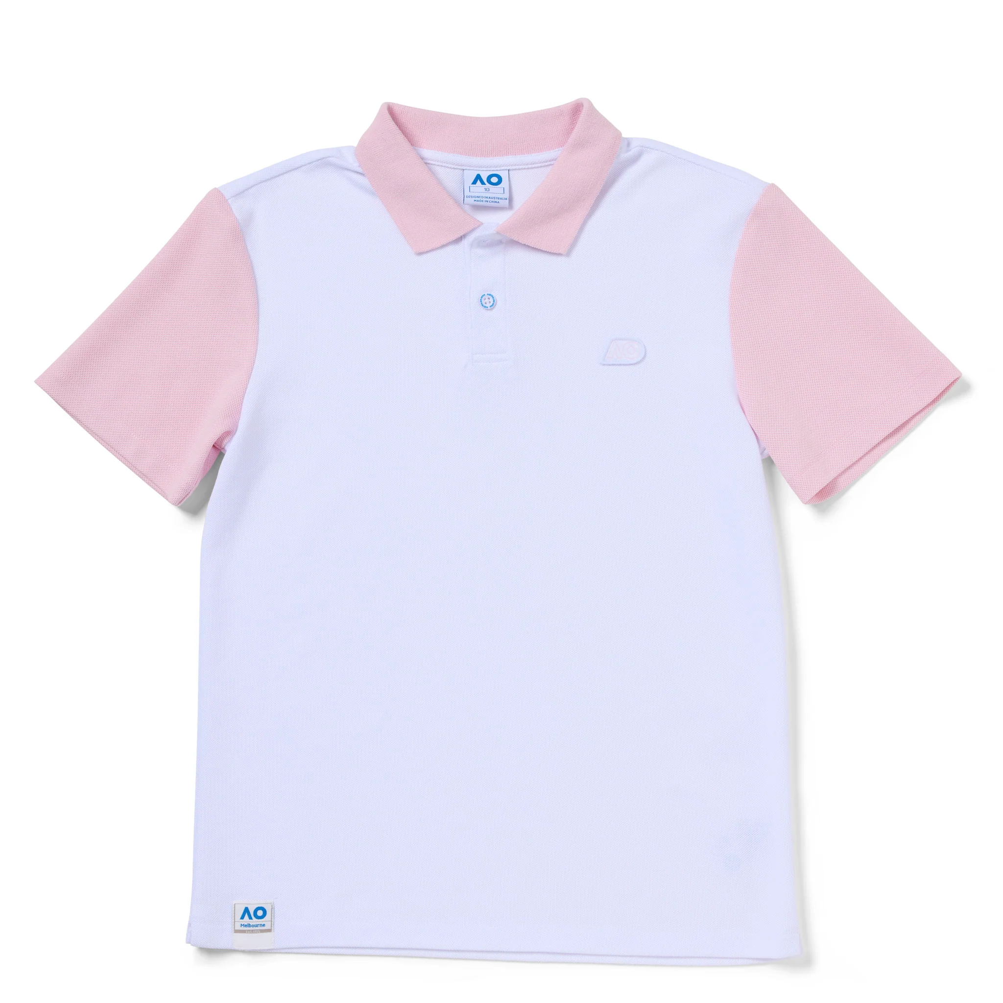 Kids Australian Open Polo White - Image 6