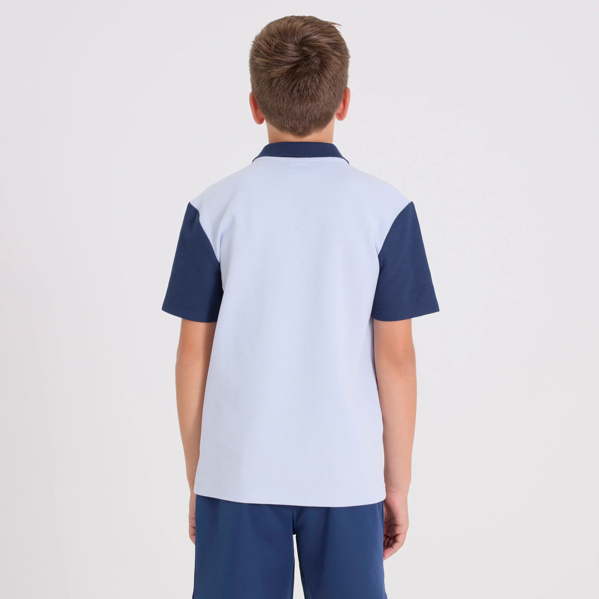 Kids Australian Open Polo Light Blue - Image 4