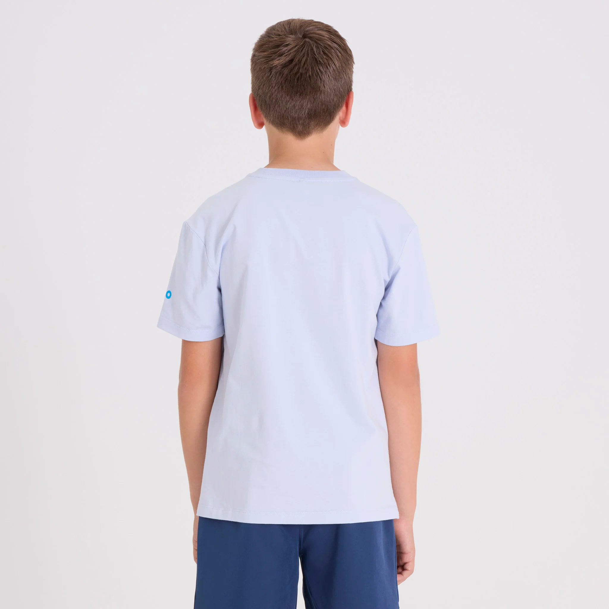 Kids Australian Open Racquet T-Shirt Light Blue - Image 5