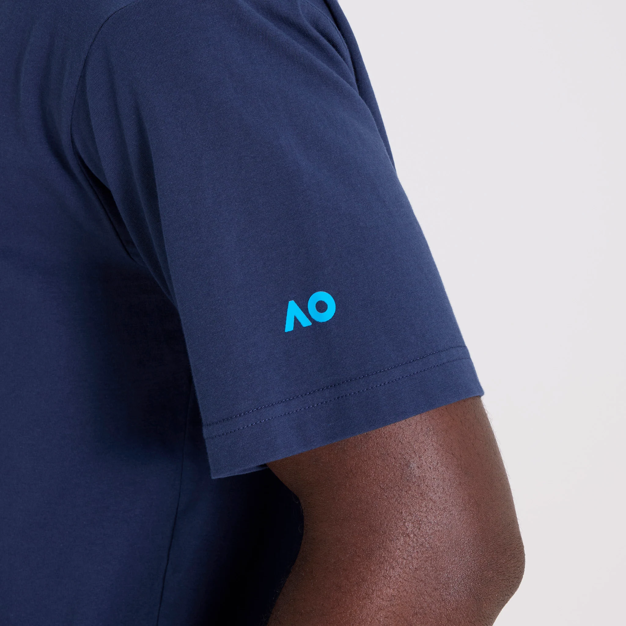 Unisex Australian Open Logo T-Shirt Navy - Image 6
