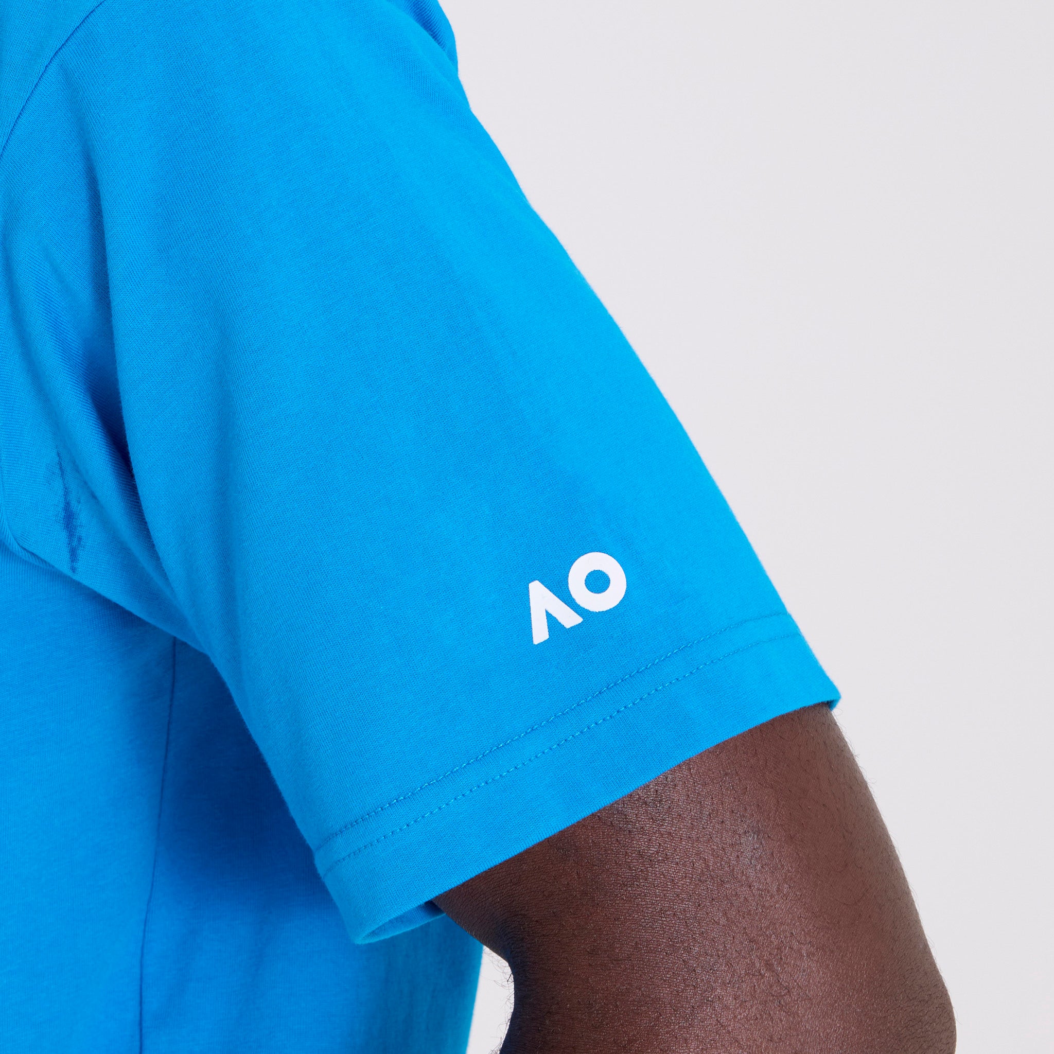 Unisex Australian Open Logo T-Shirt Blue - Image 8