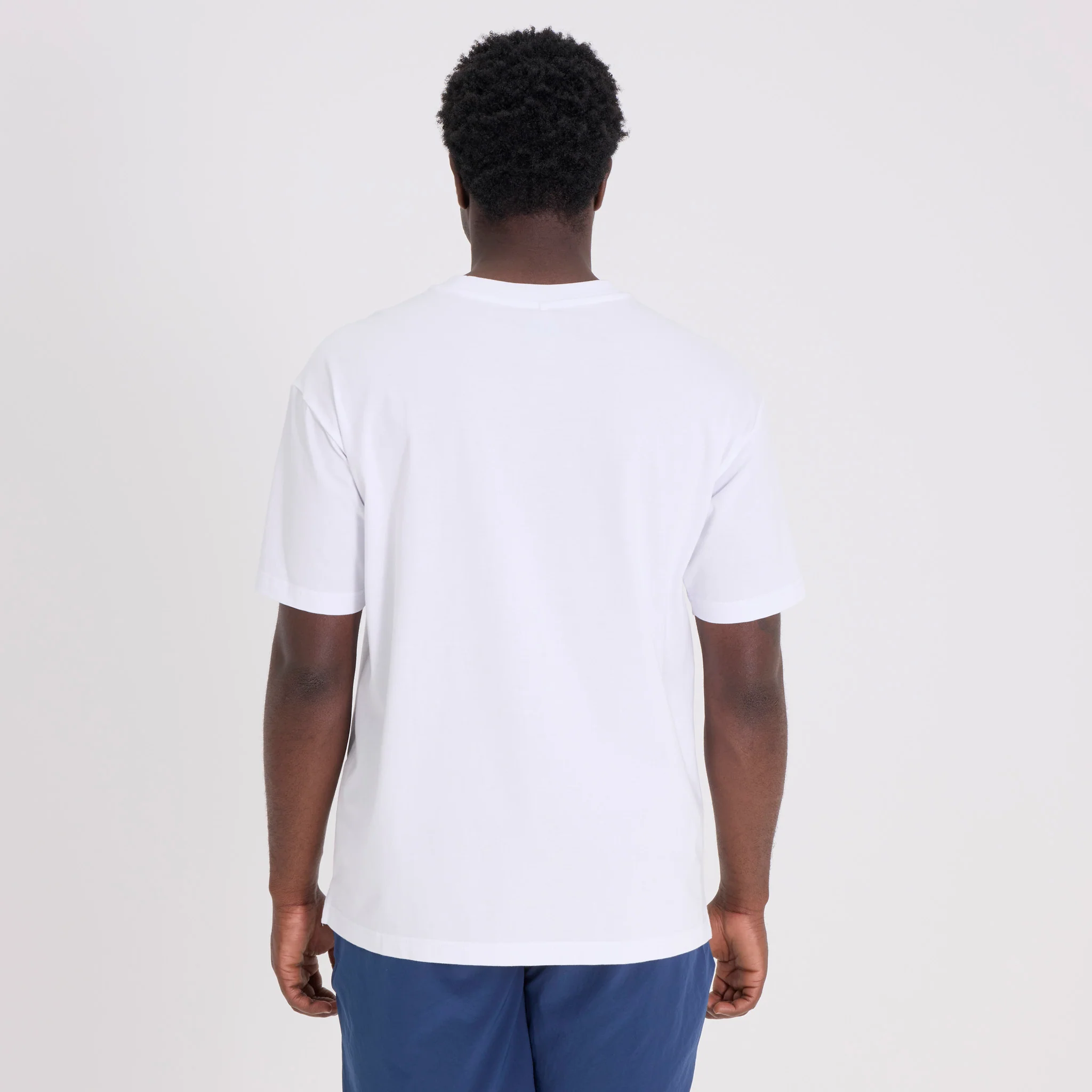Unisex Australian Open Logo T-Shirt White - Image 4