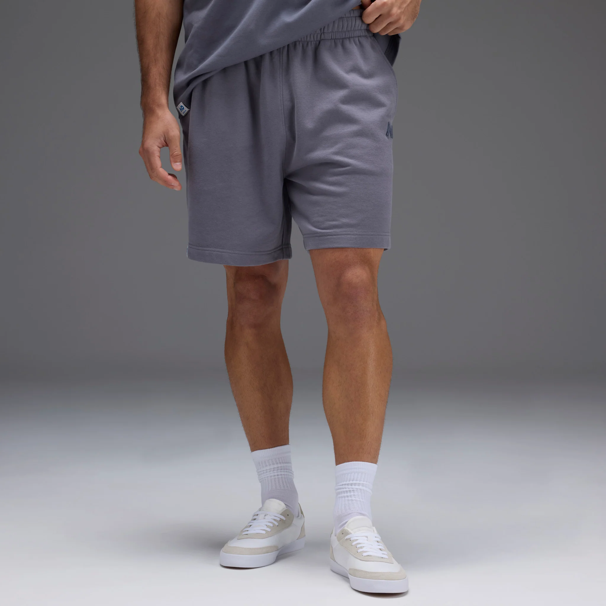 Men's Australian Open Shorts Grey - Image 6