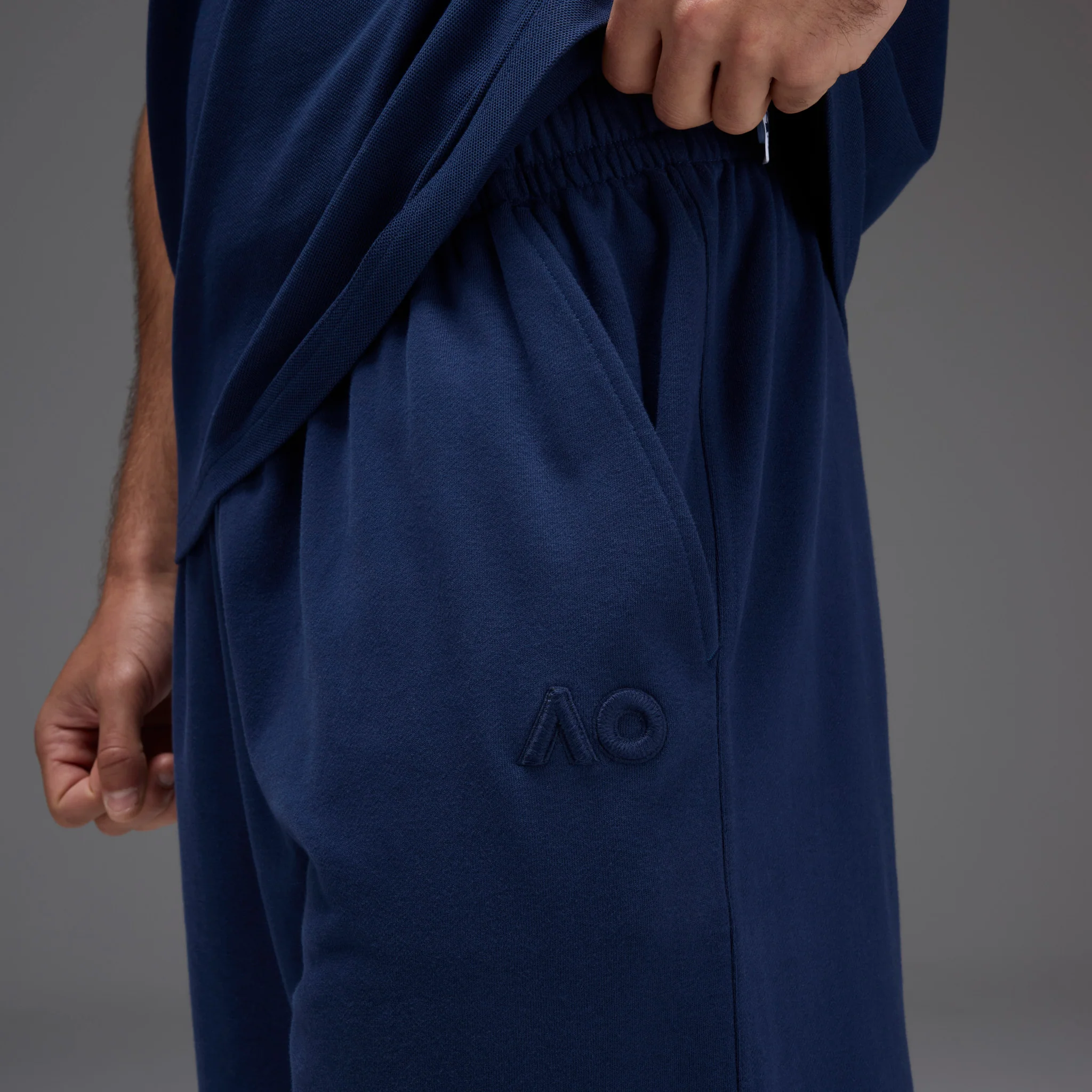 Men's Australian Open Shorts Navy - Image 3