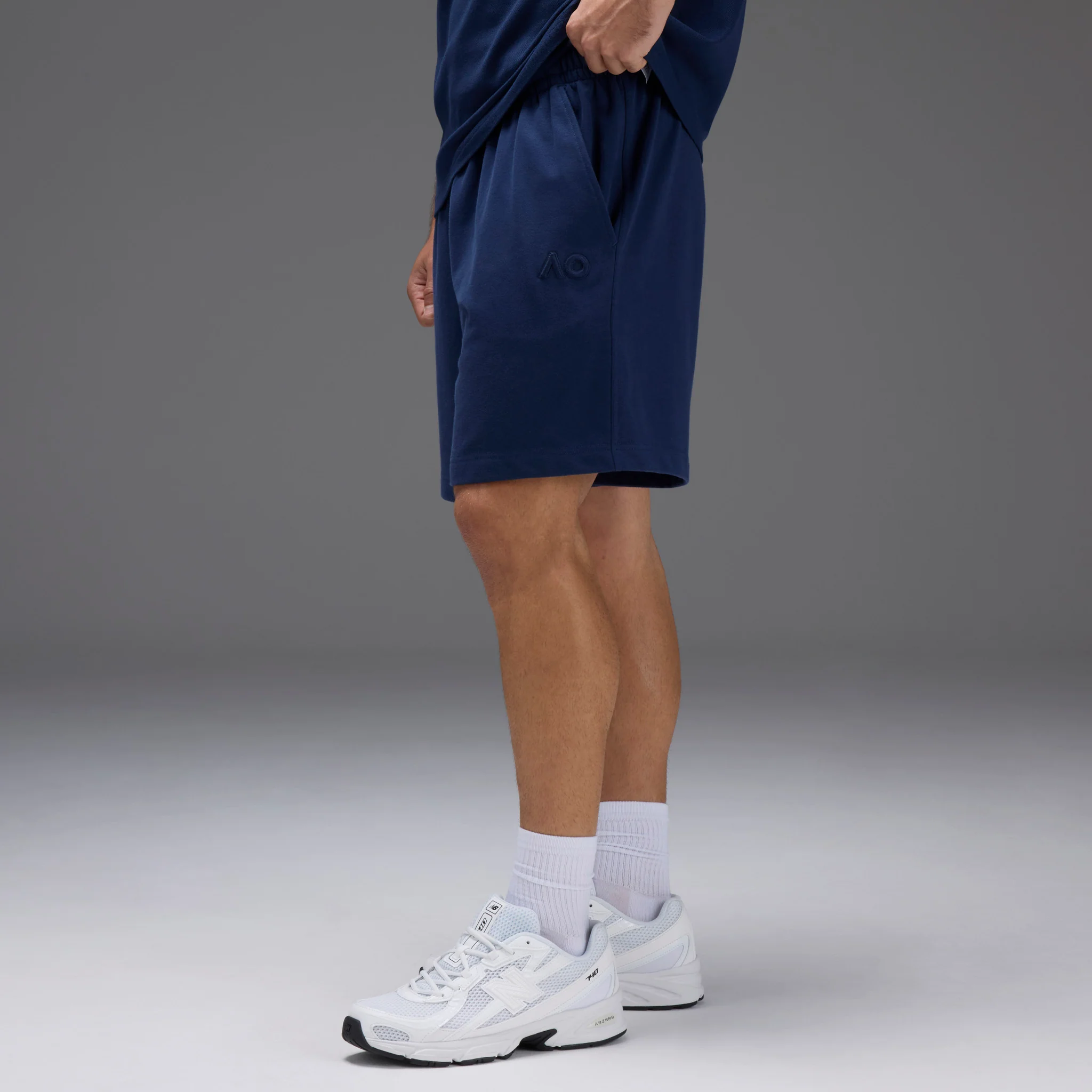 Men's Australian Open Shorts Navy - Image 5