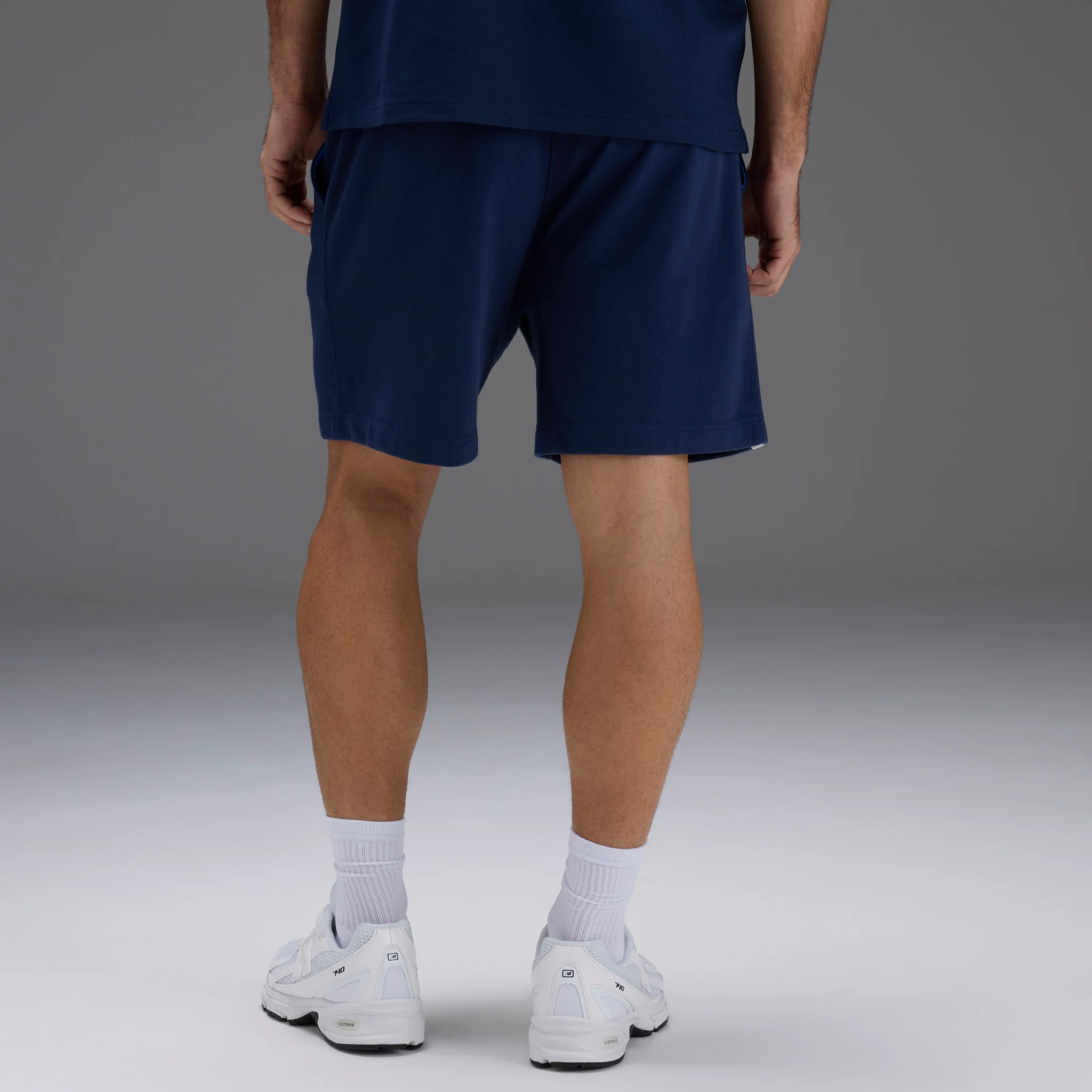 Men's Australian Open Shorts Navy - Image 6
