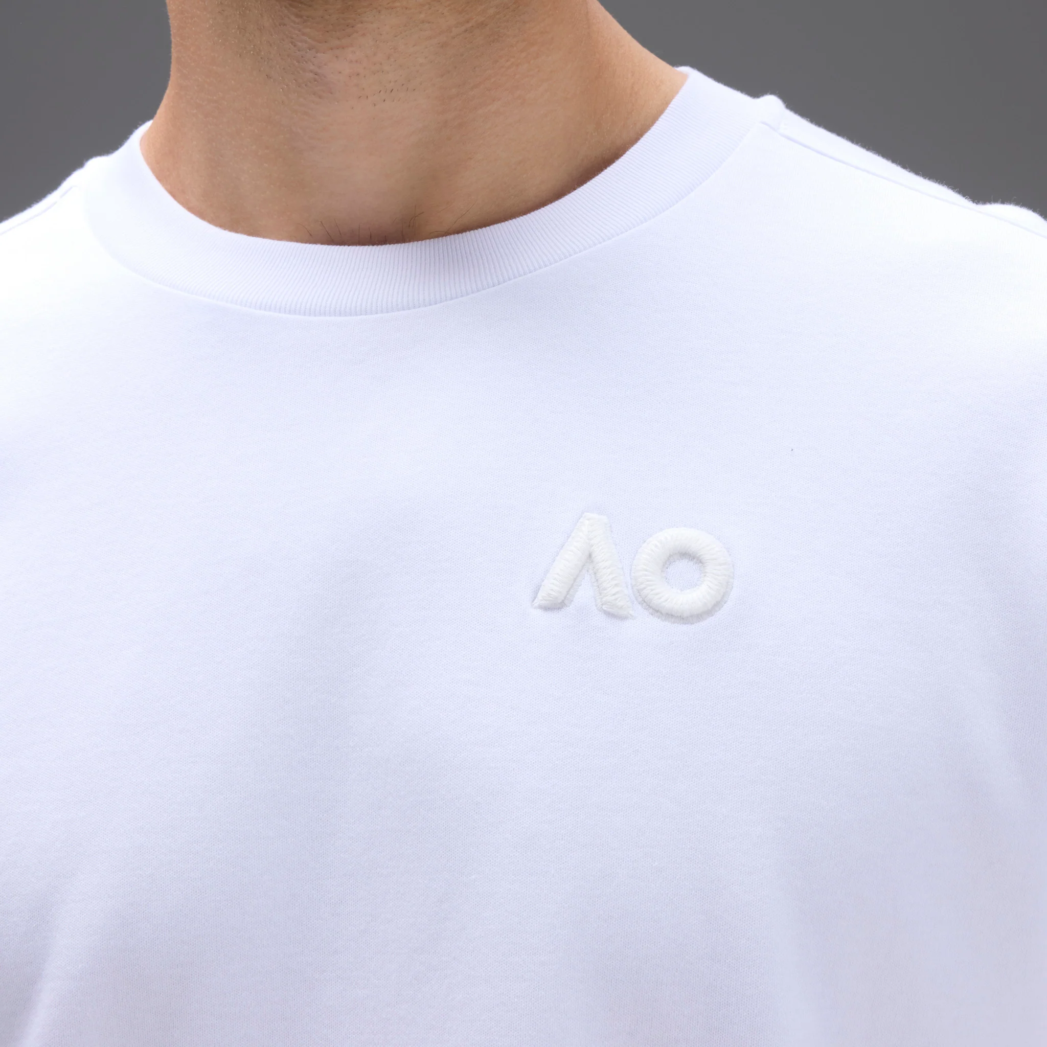 Men's Australian Open T-Shirt White - Image 4