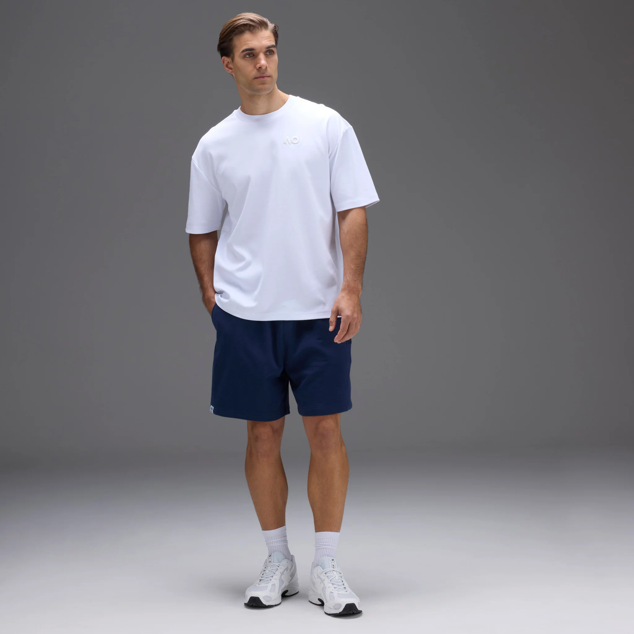 Men's Australian Open T-Shirt White - Image 7