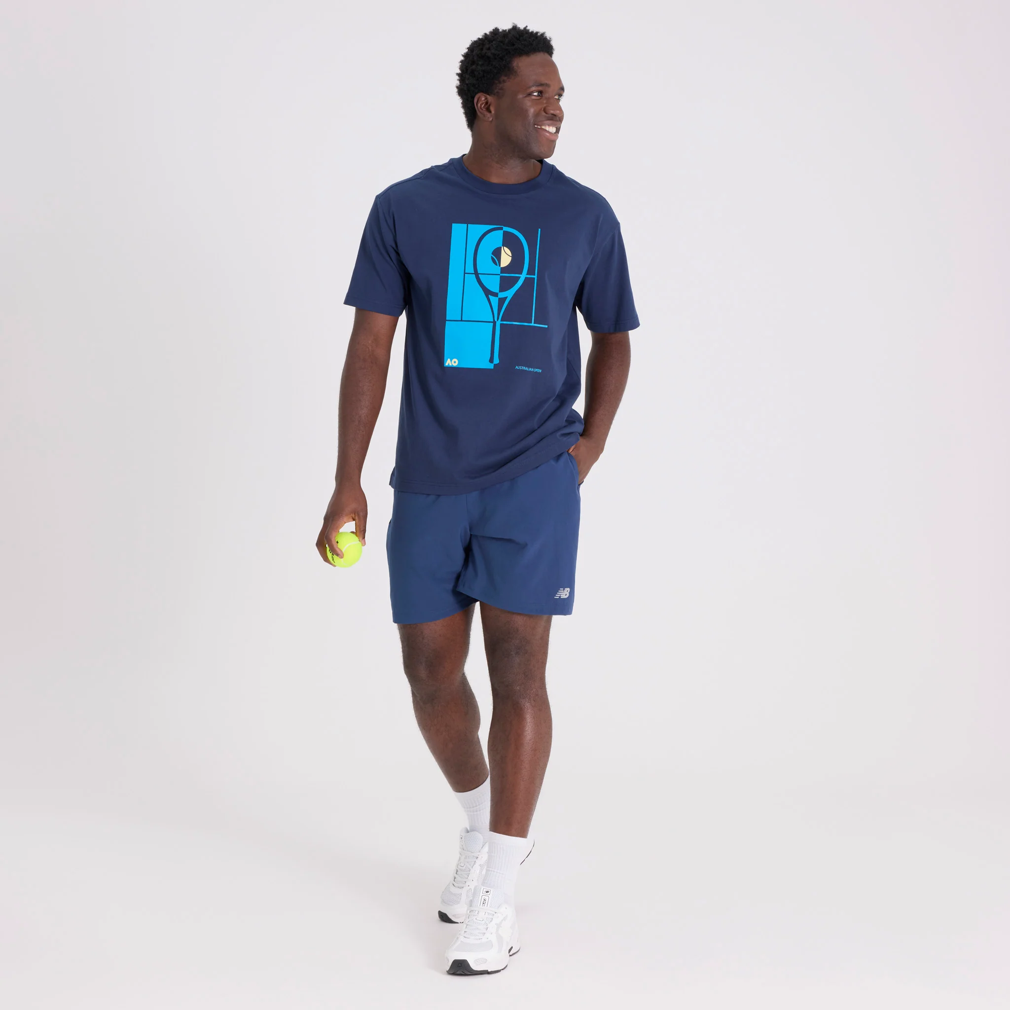 Unisex Australian Open Racquet T-Shirt - Image 4