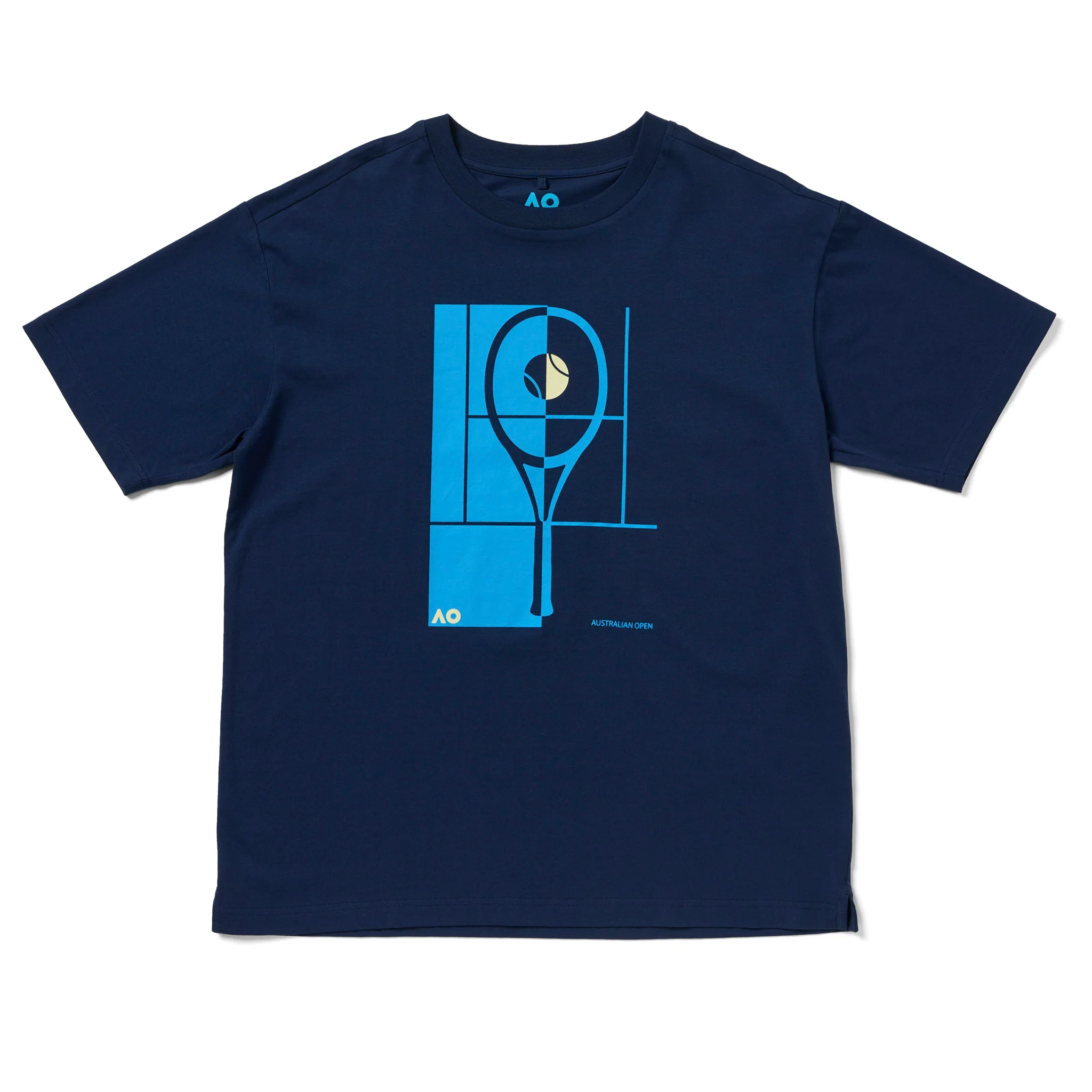 Unisex Australian Open Racquet T-Shirt - Image 8