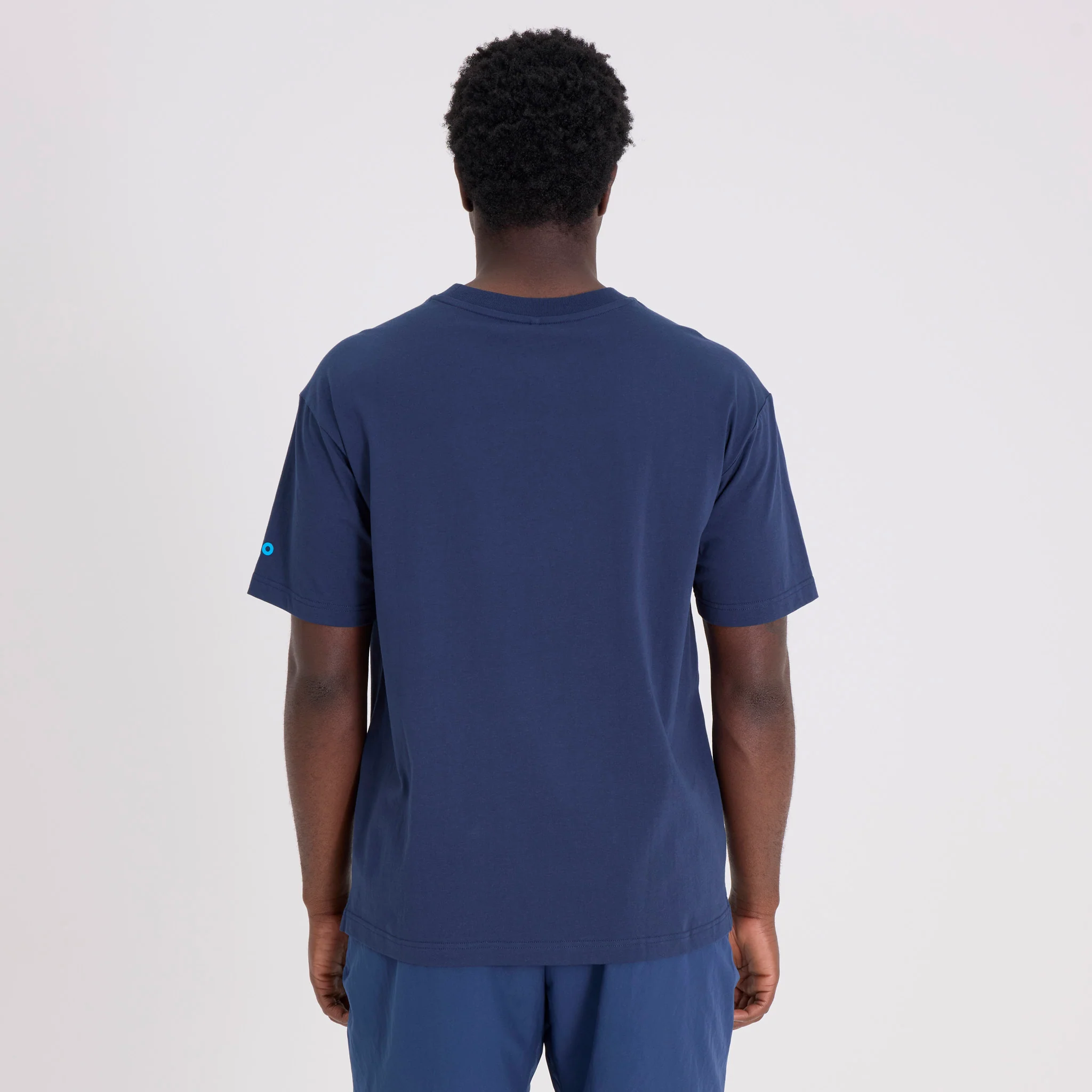 Unisex Australian Open Round Logo T-Shirt Navy - Image 4