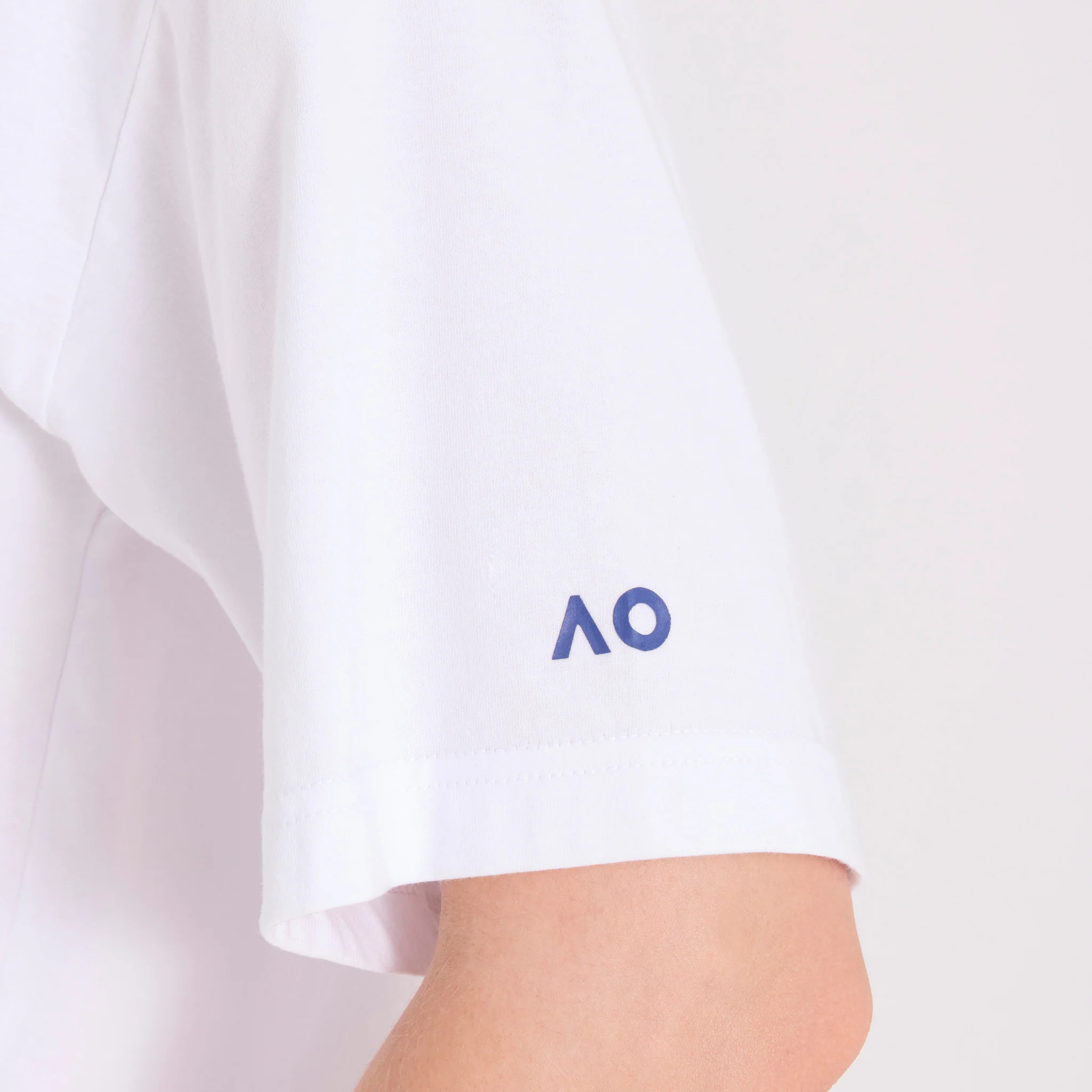 Unisex Australian Open Round Logo T-Shirt White - Image 6
