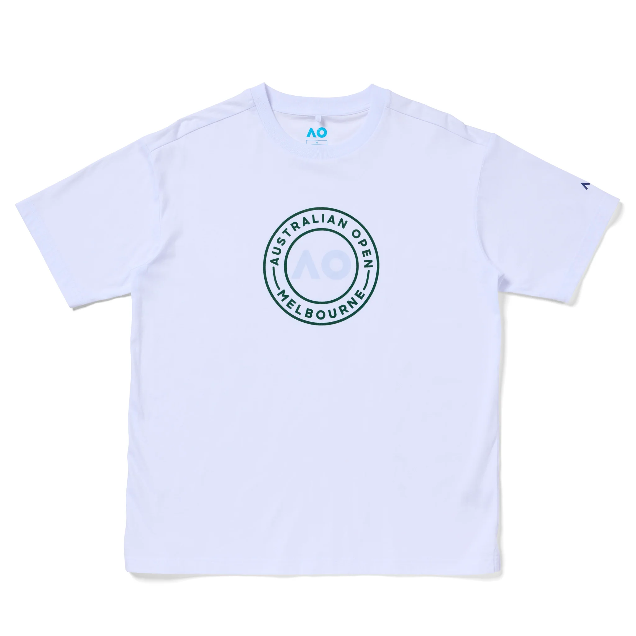 Unisex Australian Open Round Logo T-Shirt White - Image 7