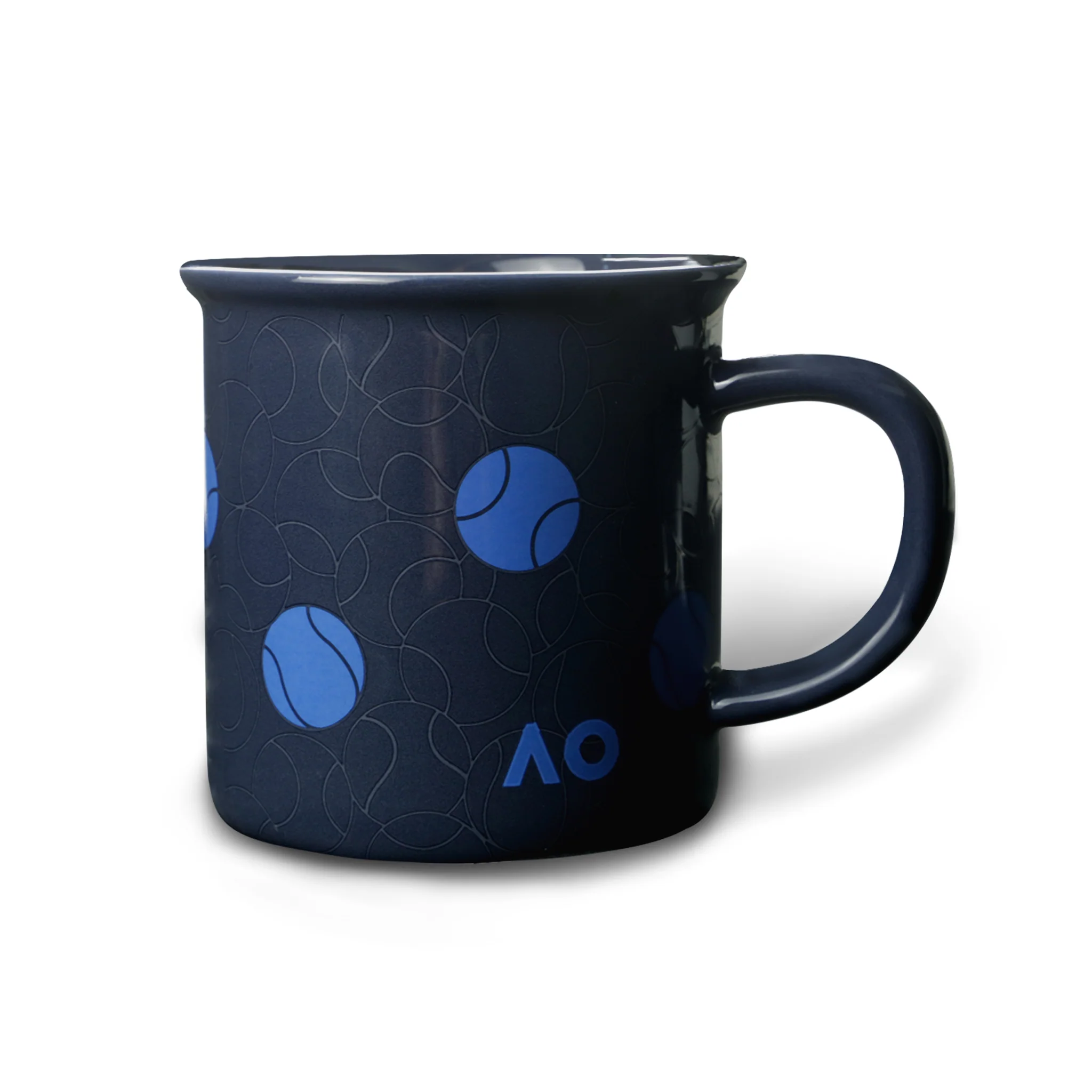 AO Tennis Print Lip Mug - Image 5