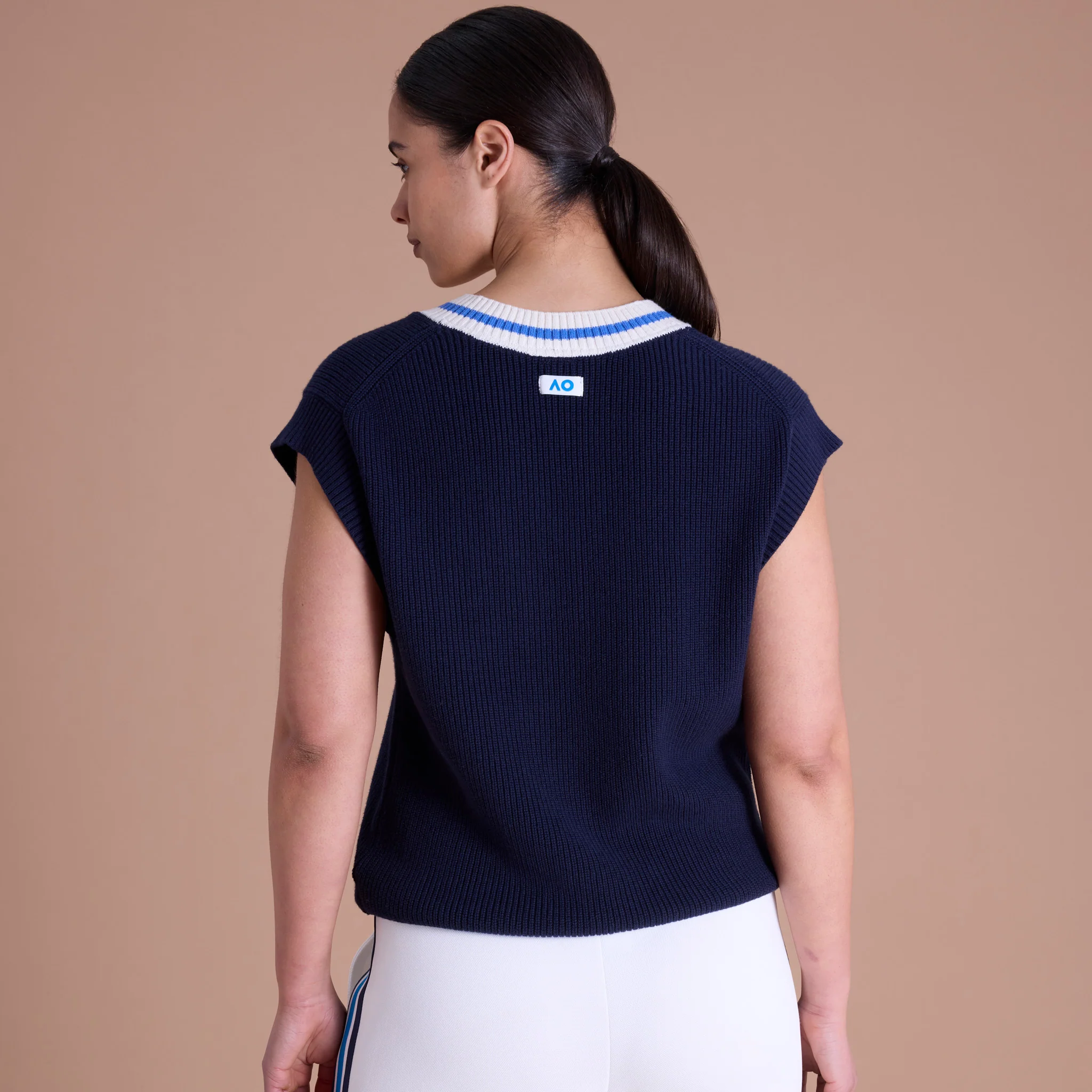 Women's Australian Open Knit Vest - Image 4