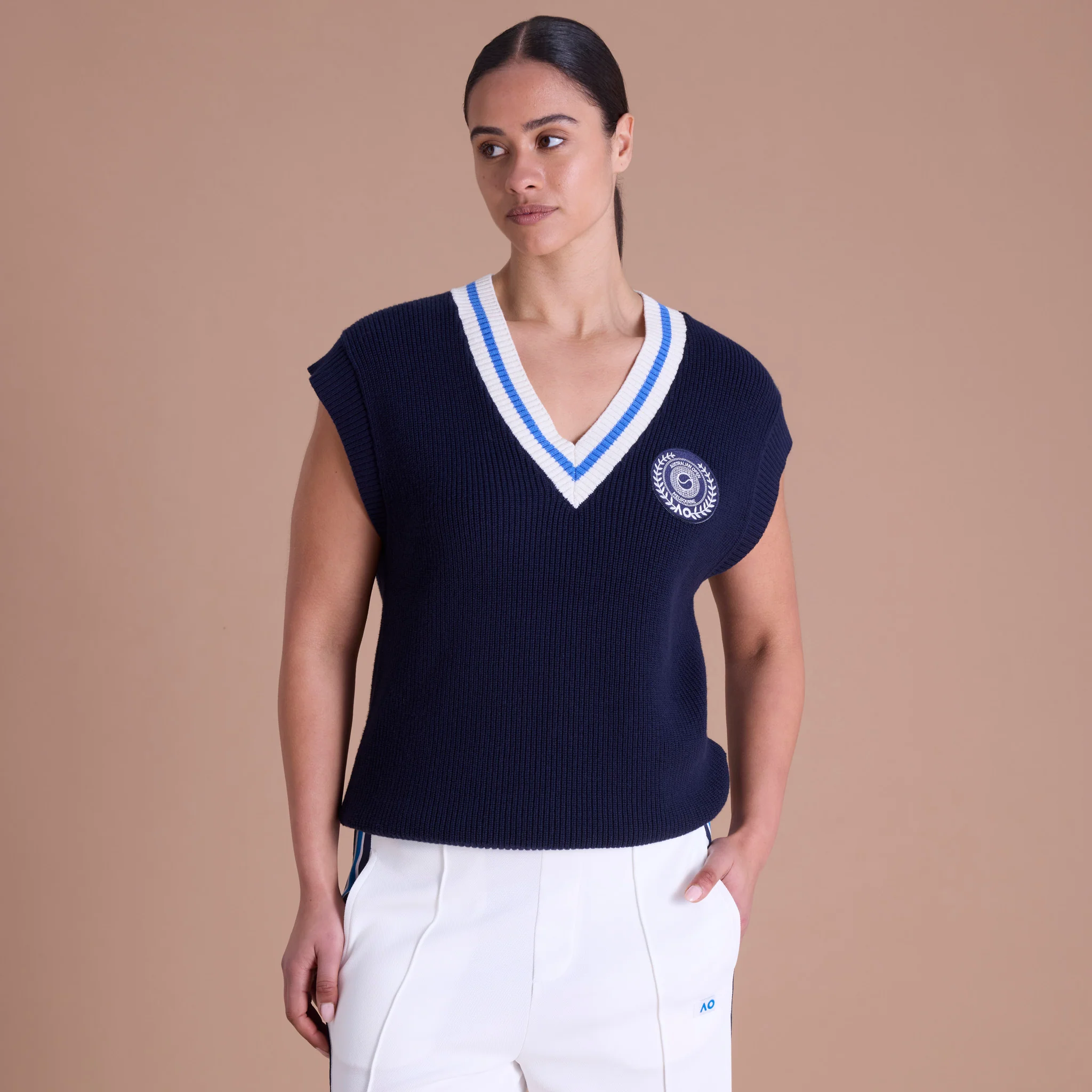 Women's Australian Open Knit Vest - Image 5