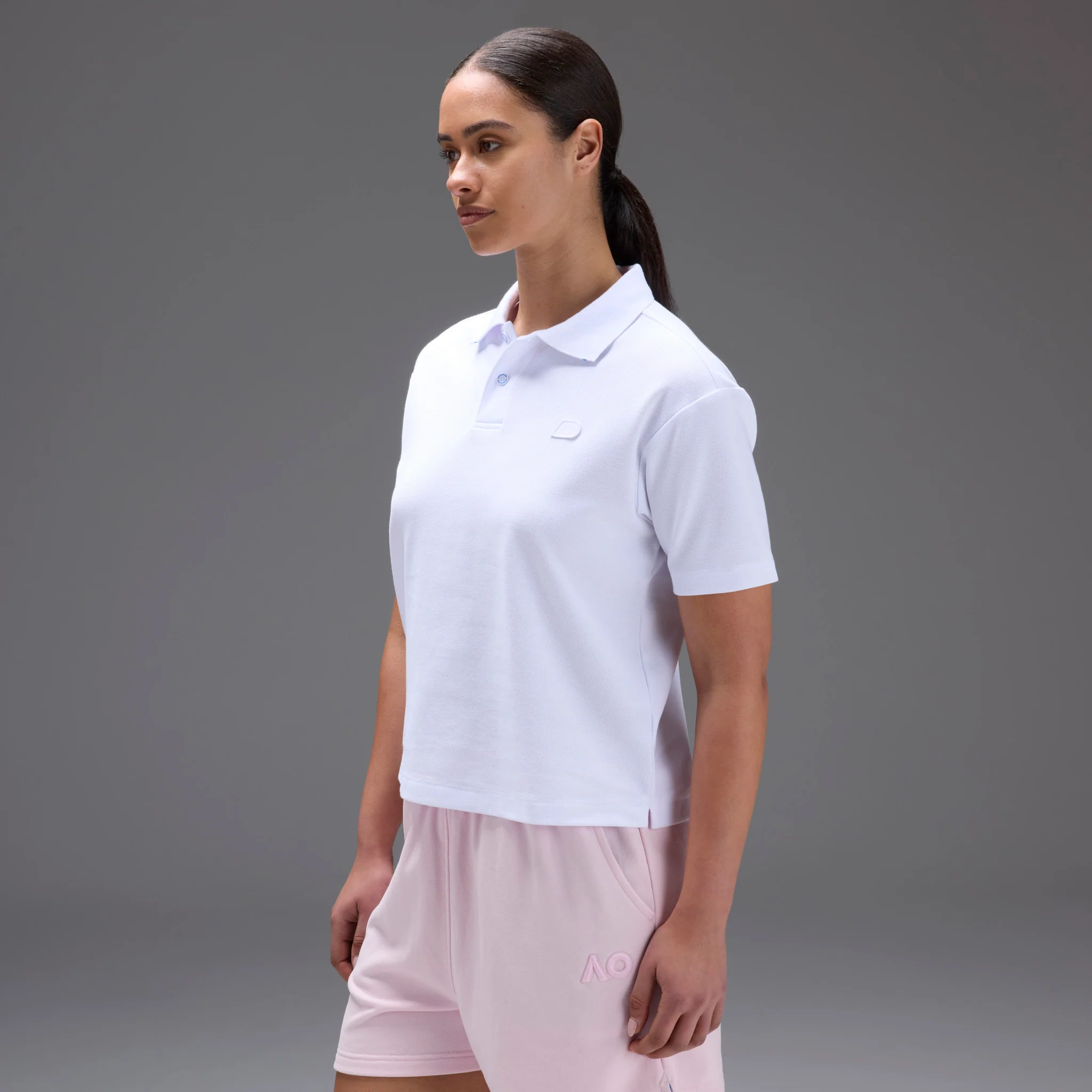 Women's Australian Open Polo White - Image 6
