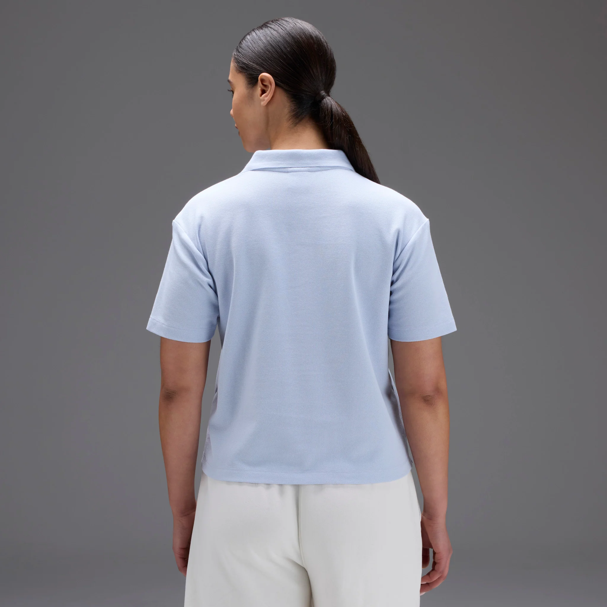 Women's Australian Open Polo Shirt Light Blue - Image 6